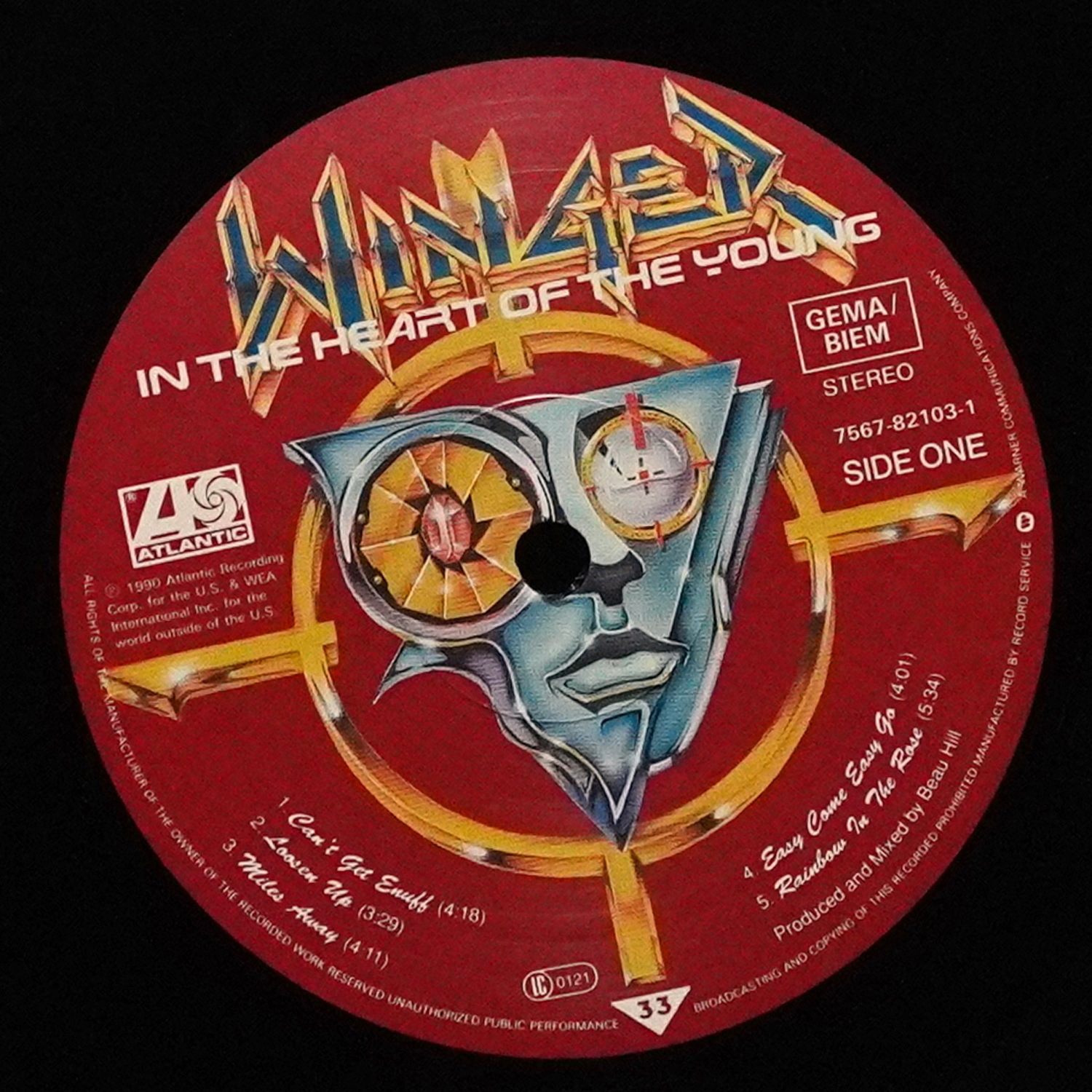 LP Winger — In The Heart Of The Young фото 3