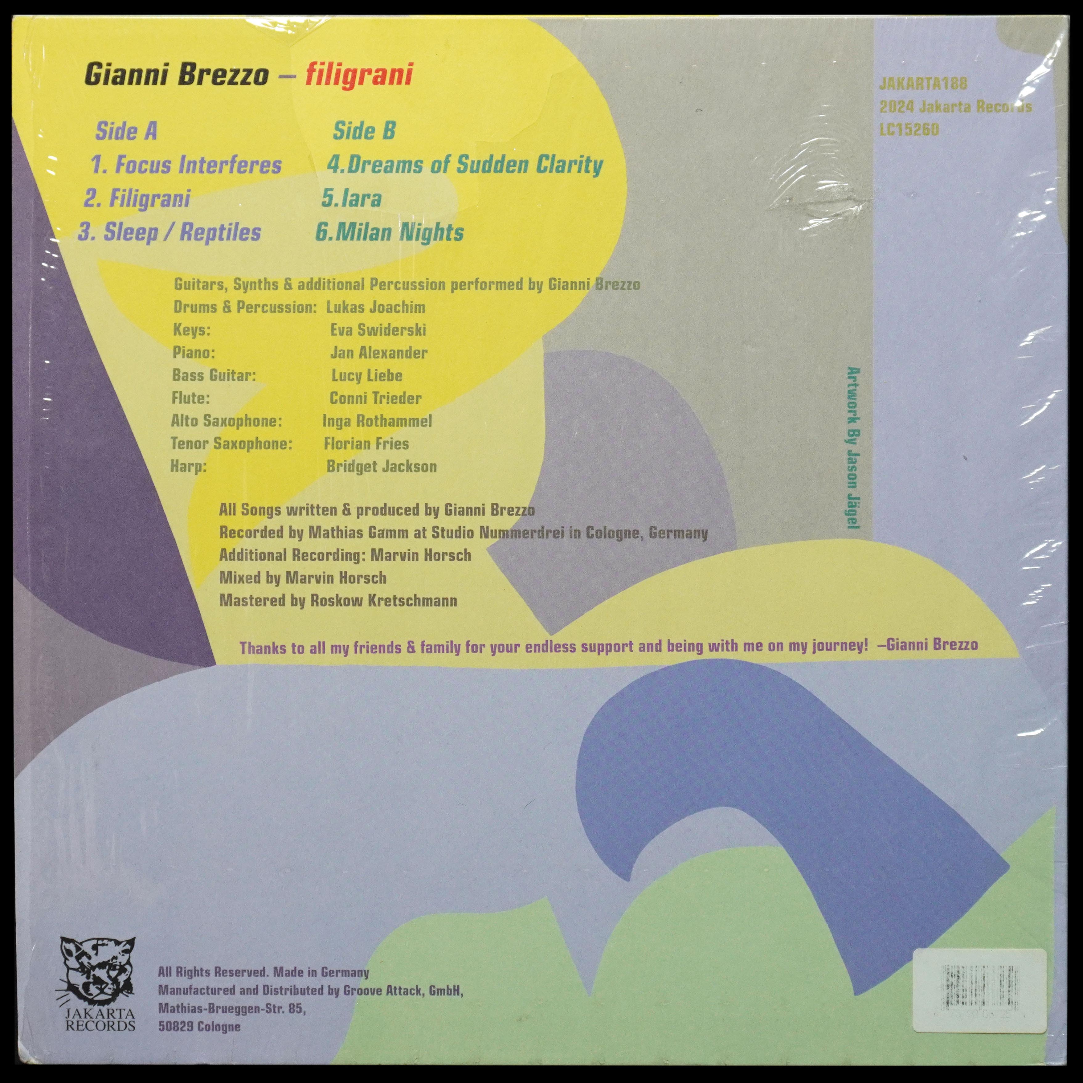 LP Gianni Brezzo — Filigrani фото 2