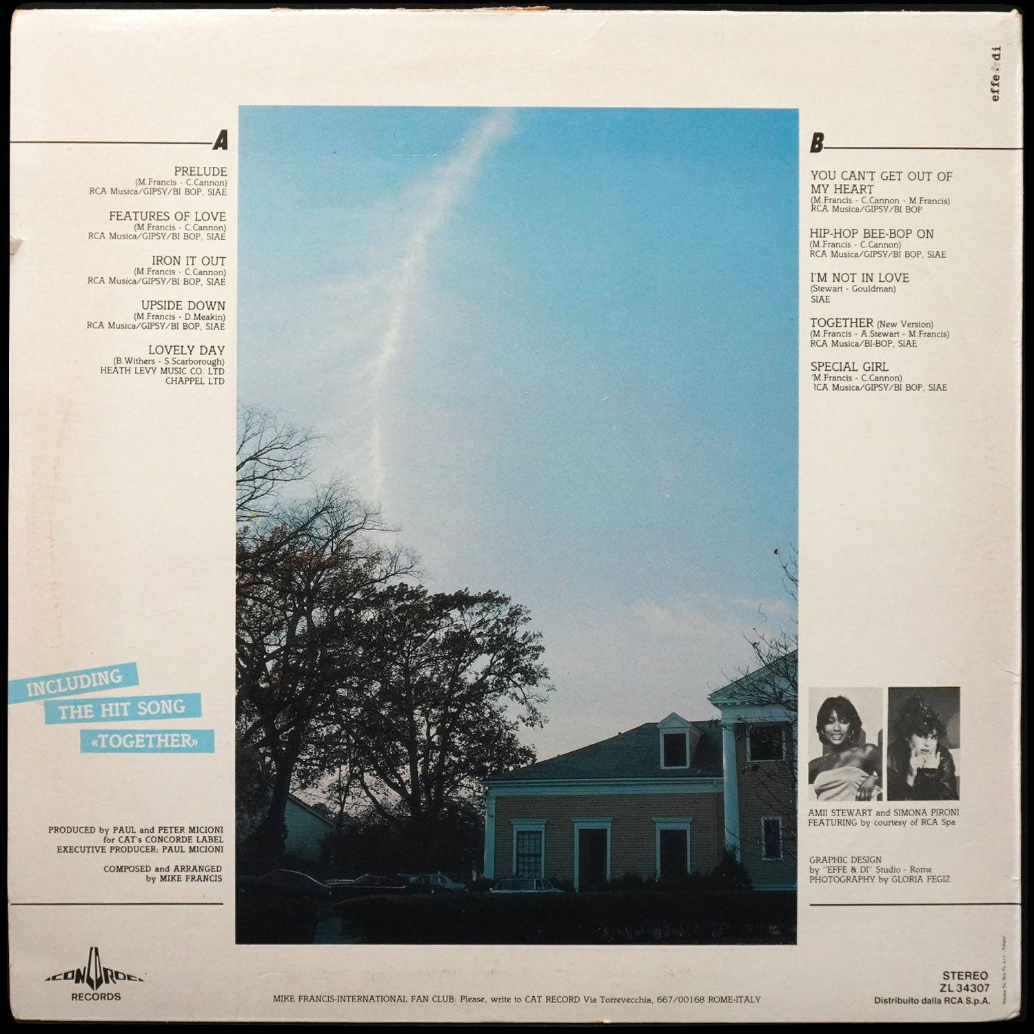 LP Mike Francis — Features фото 2
