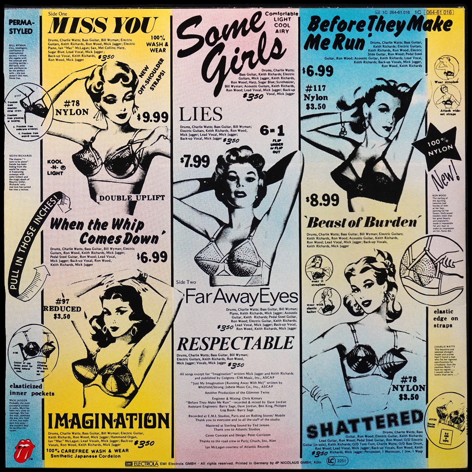 LP Rolling Stones — Some Girls фото 2