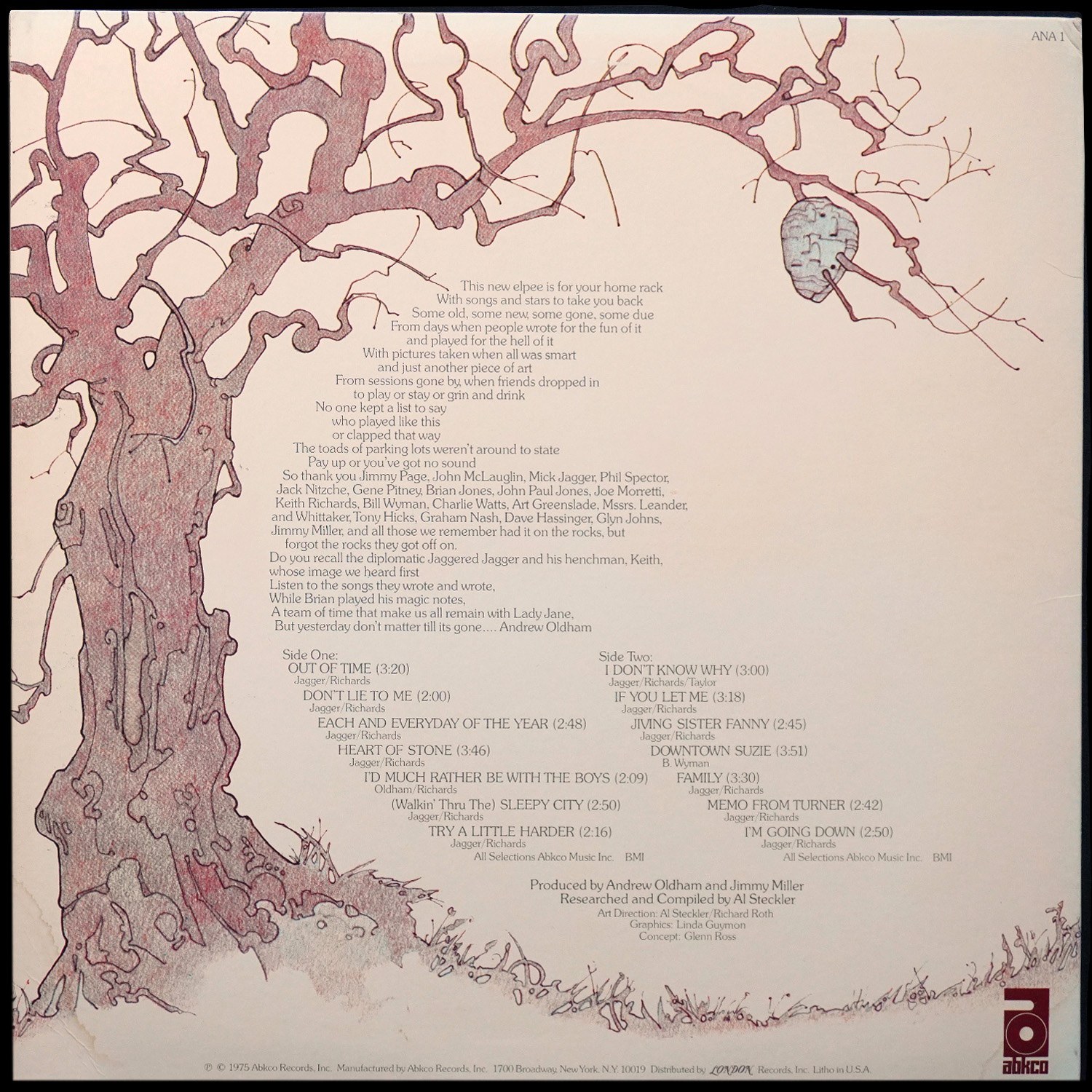 LP Rolling Stones — Metamorphosis фото 2