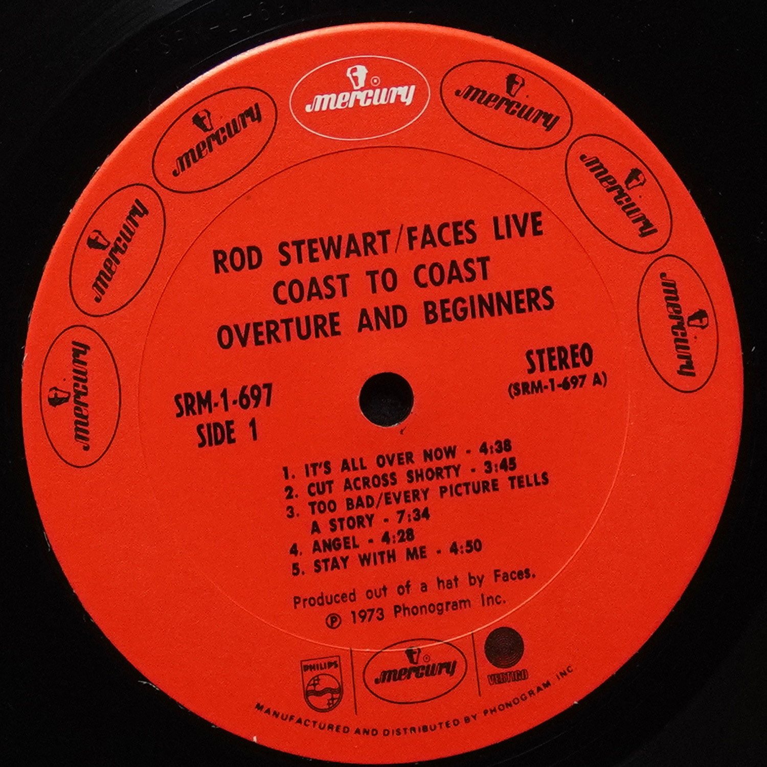 LP Rod Stewart — Coast To Coast Overture And Beginners фото 2