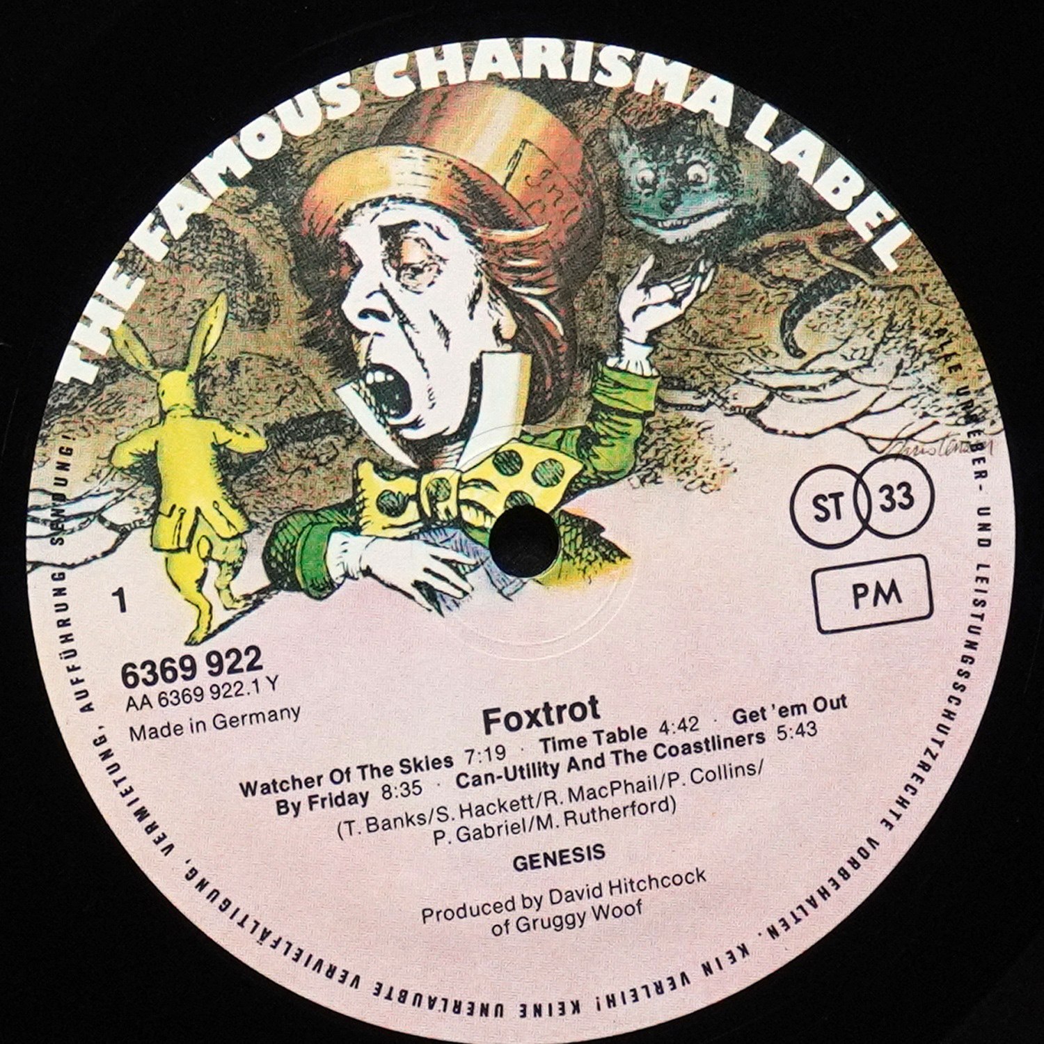 LP Genesis — Foxtrot фото 3