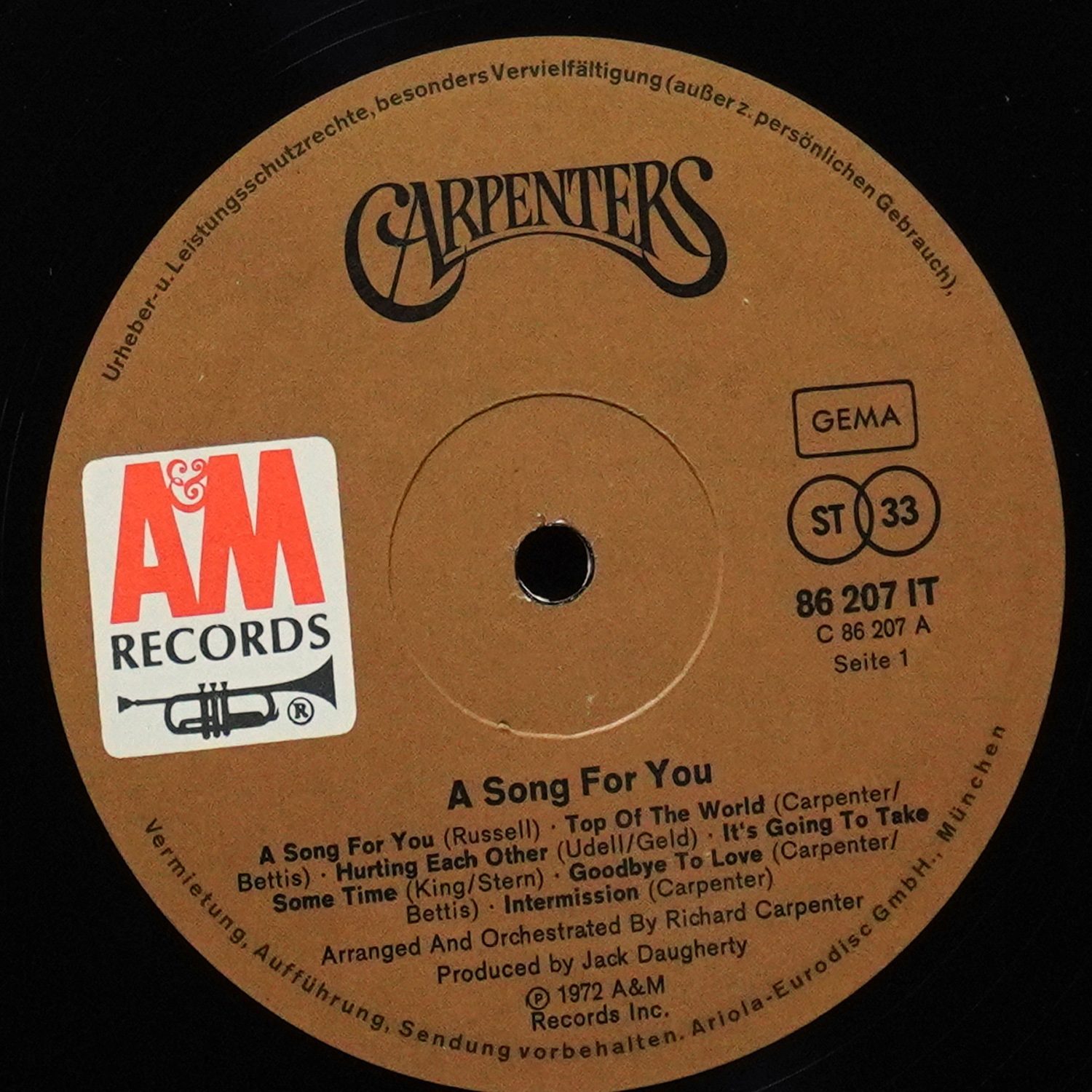 LP Carpenters — A Song For You фото 2