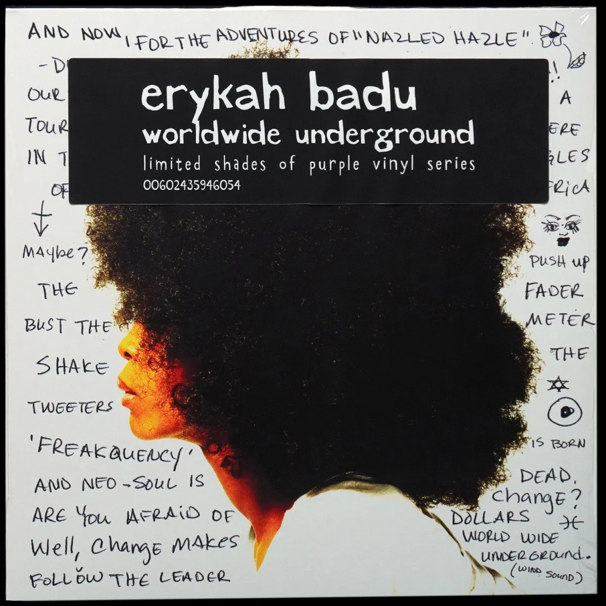 LP Erykah Badu — Worldwide Underground (цветной винил) фото