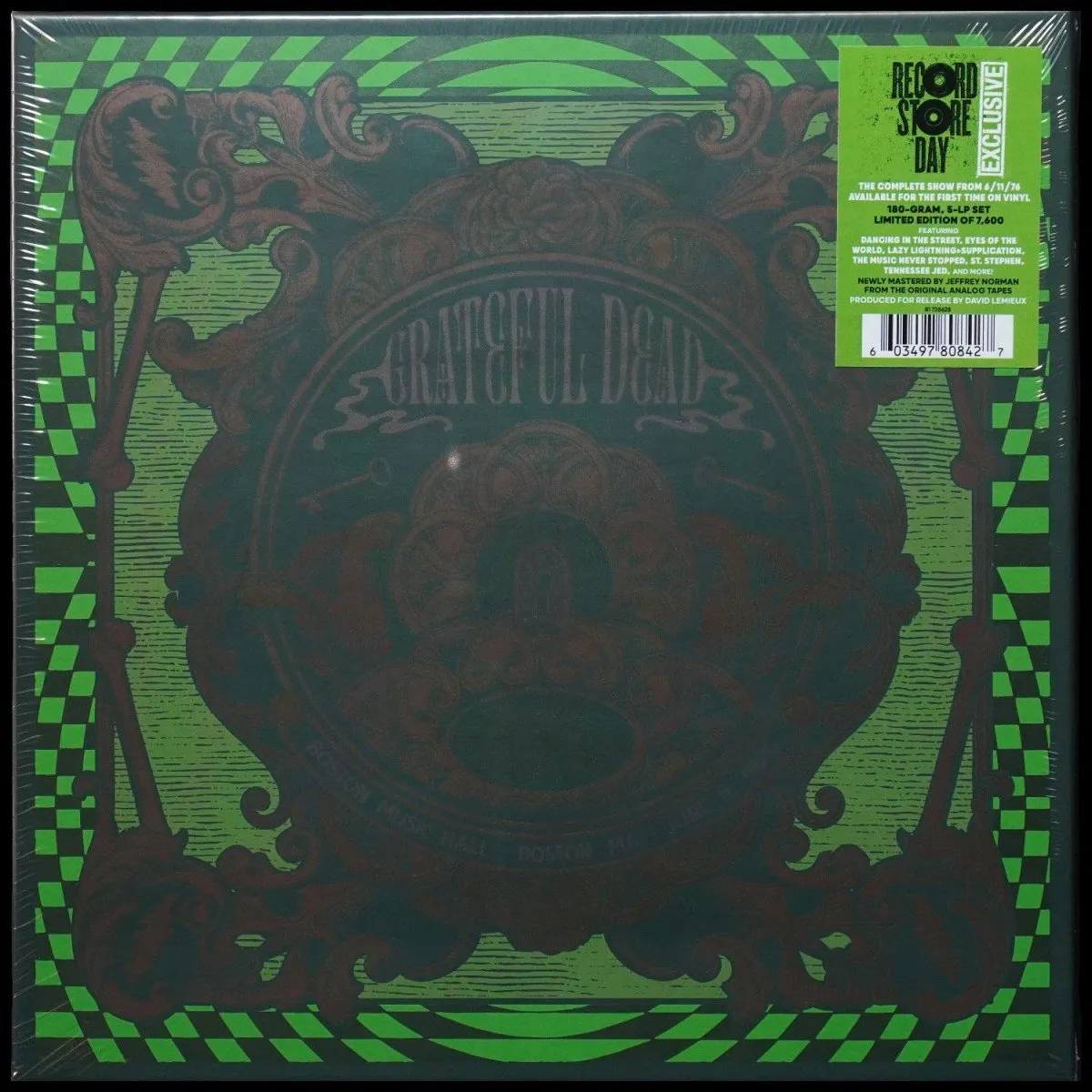 LP Grateful Dead — Boston Music Hall - Boston, MA - June 11, 1976 (5LP-бокс) фото