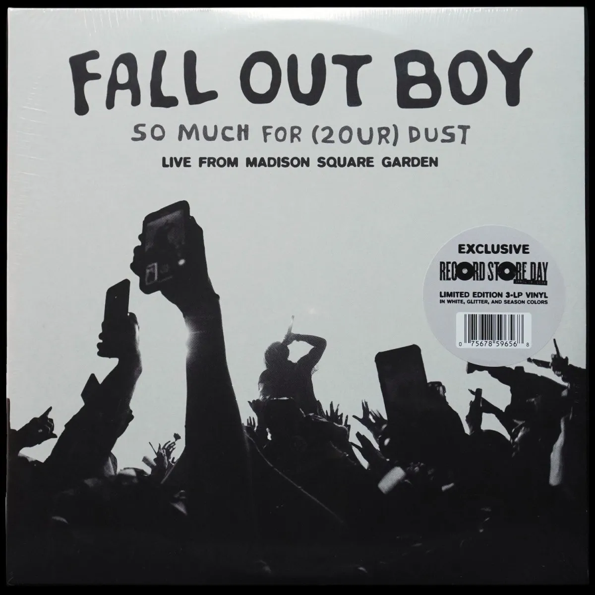 LP Fall Out Boy — So Much For (2our) Dust (Live From Madison Square Garden) (цветной винил, 3LP-бокс) фото