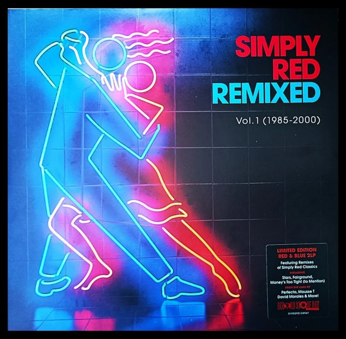 LP Simply Red — Remixed Vol. 1 (1985 – 2000) (цветной винил, 2LP, Предзаказ / Pre-Sale) фото