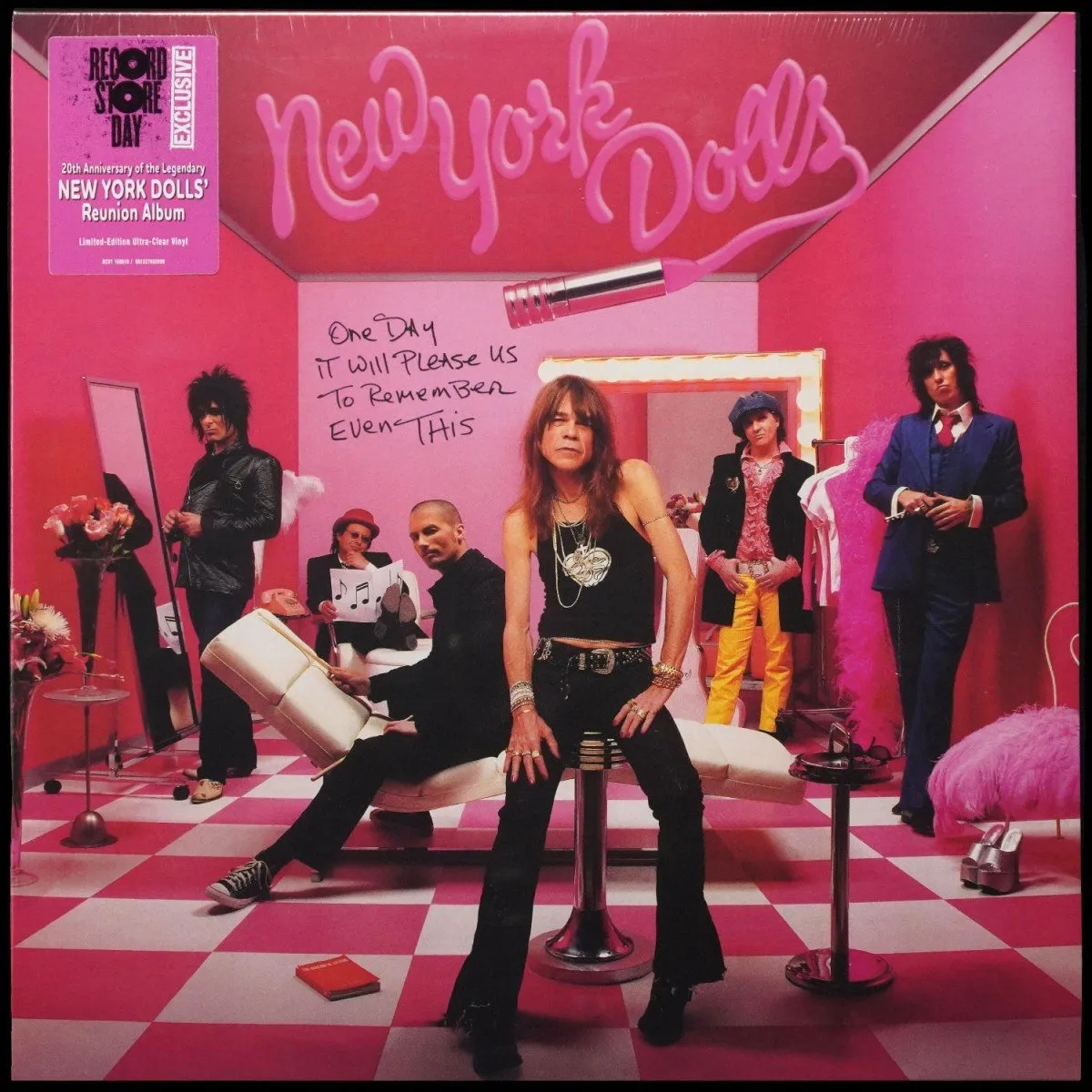 LP New York Dolls — One Day It Will Please Us To Remember Even This (цветной винил, 2LP) фото