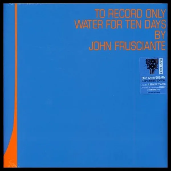 To Record Only Water For Ten Days