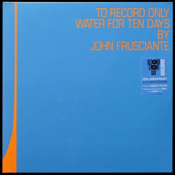 To Record Only Water For Ten Days