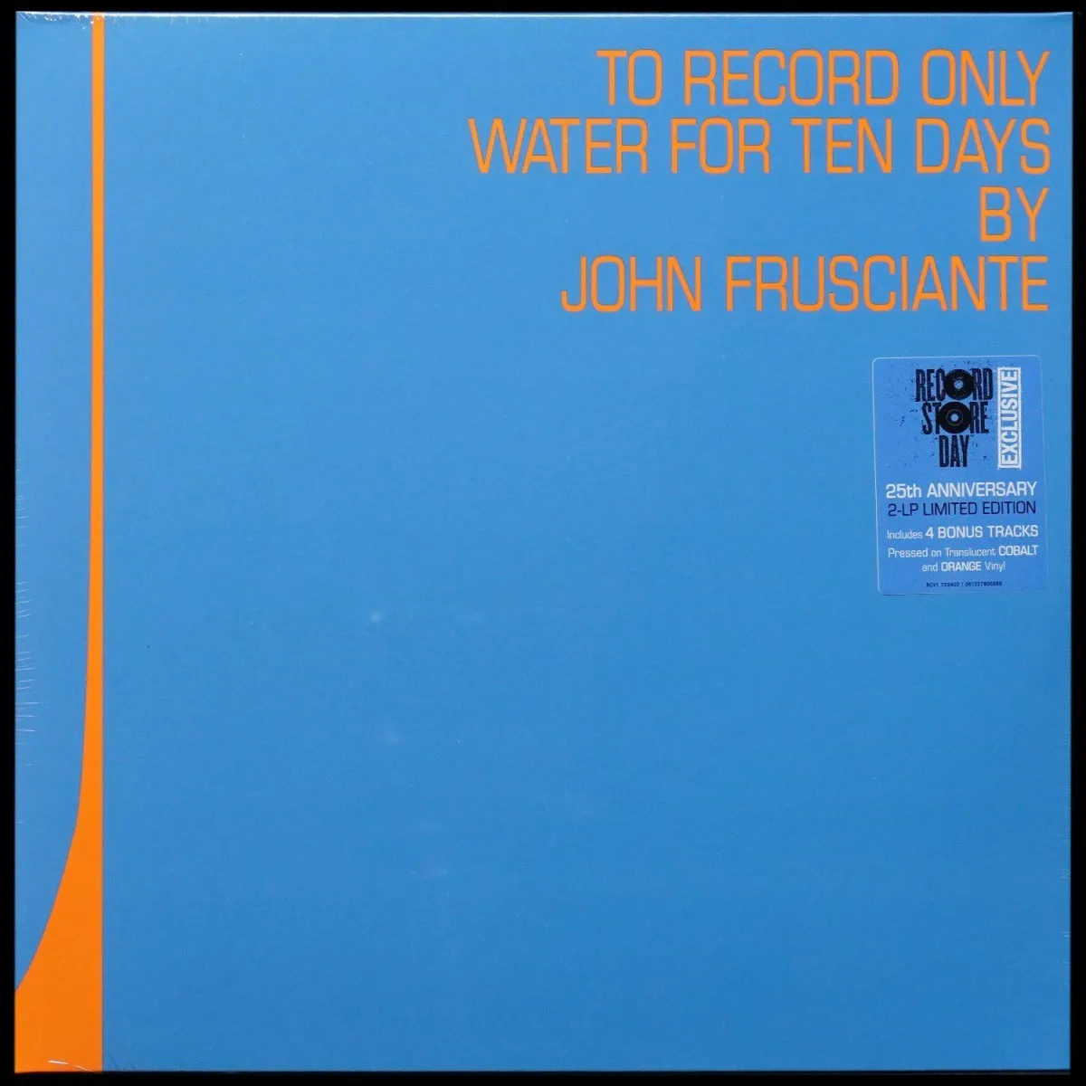 LP John Frusciante — To Record Only Water For Ten Days (цветной винил, 2LP) фото