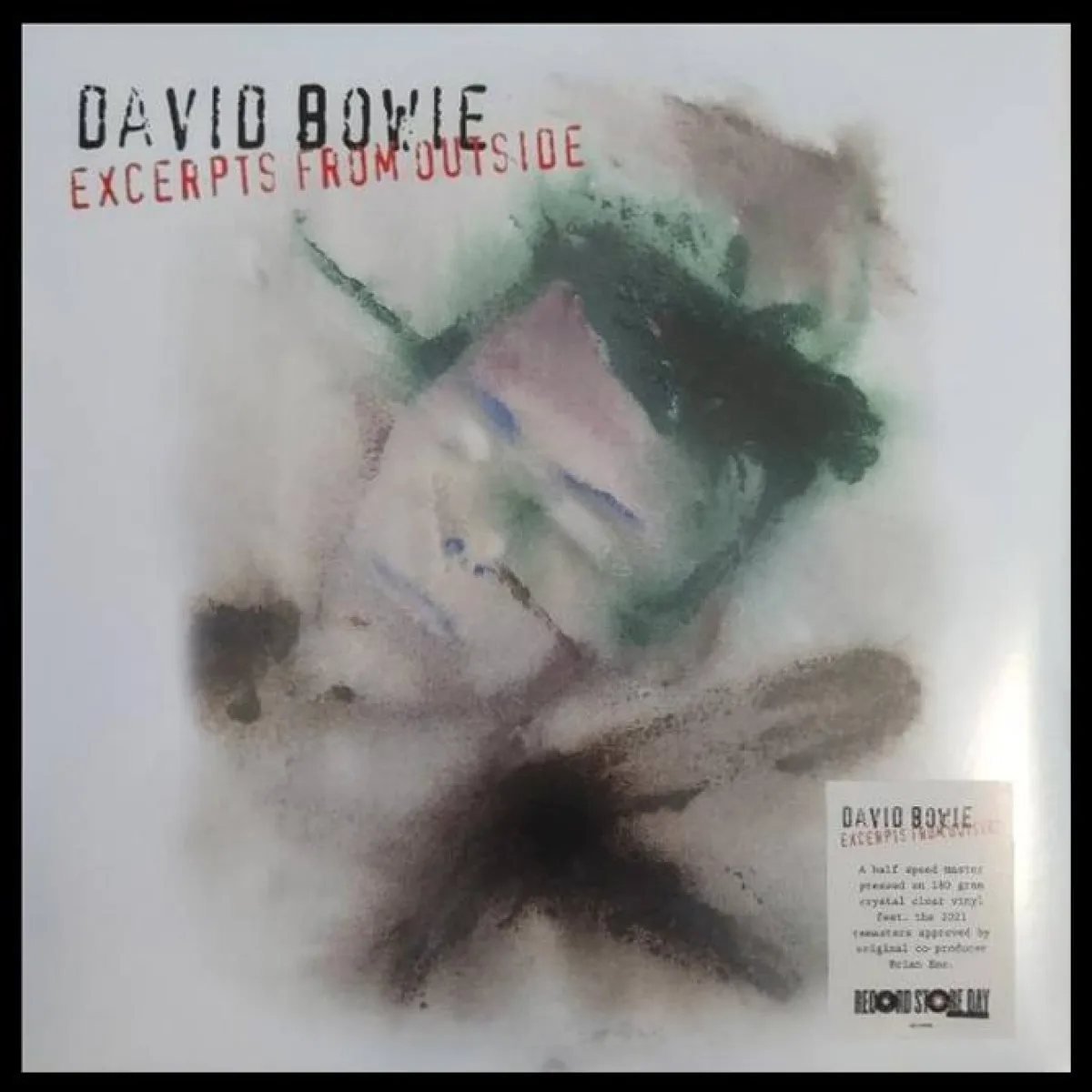 LP David Bowie — Excerpts From Outside (The Nathan Adler Diaries: A Hyper Cycle) (цветной винил, Предзаказ / Pre-Sale) фото