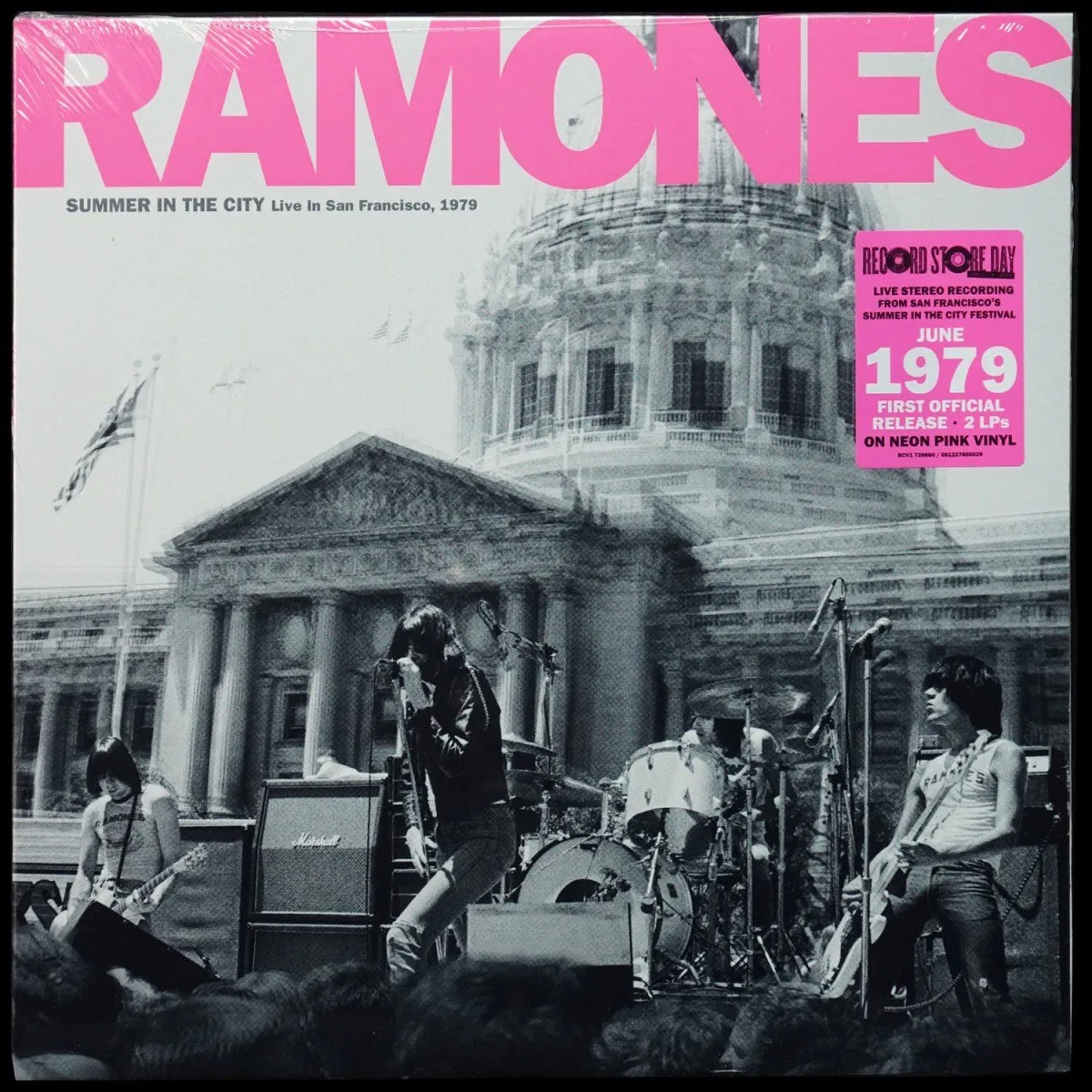 LP Ramones — Summer In The City (Live In San Francisco, 1979) (цветной винил, 2LP) фото