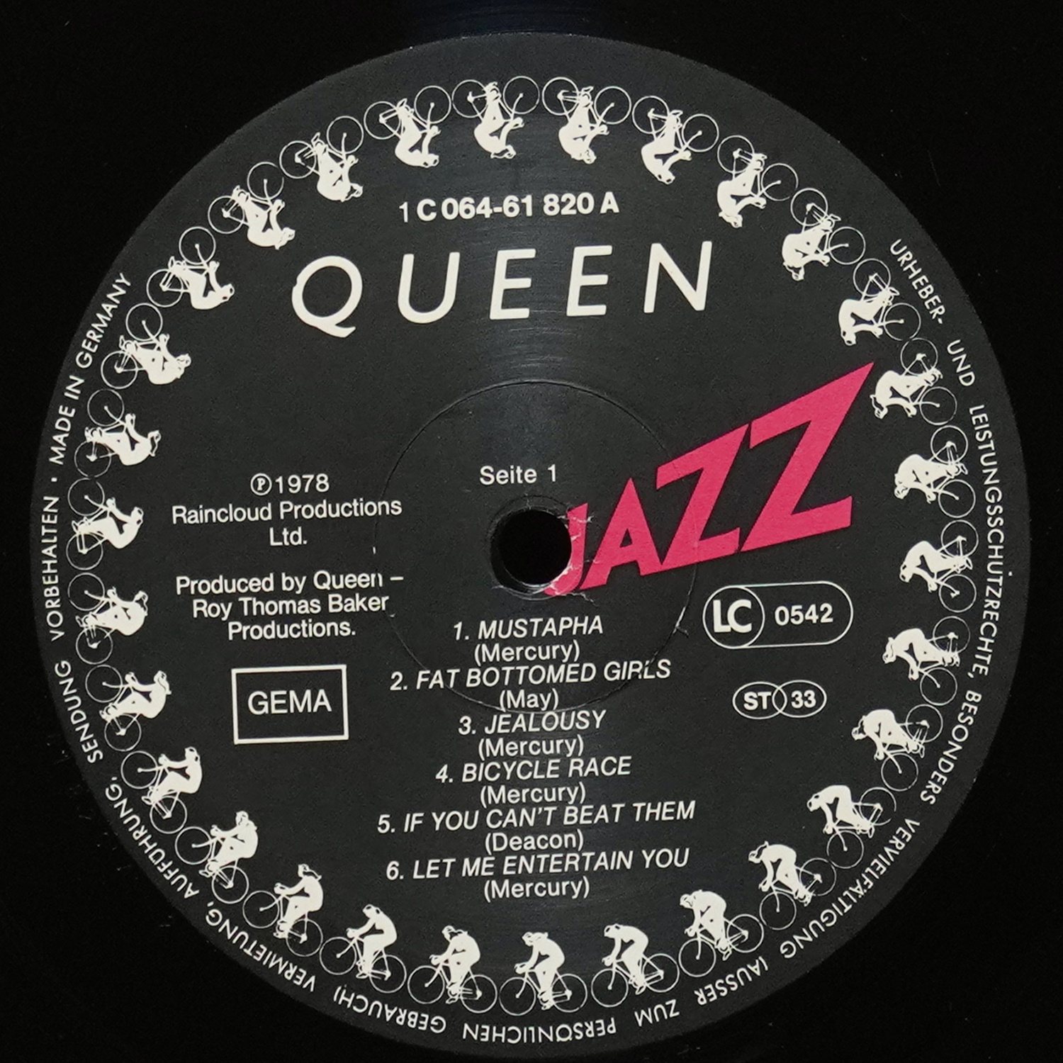 LP Queen — Jazz (+ постер) фото 4