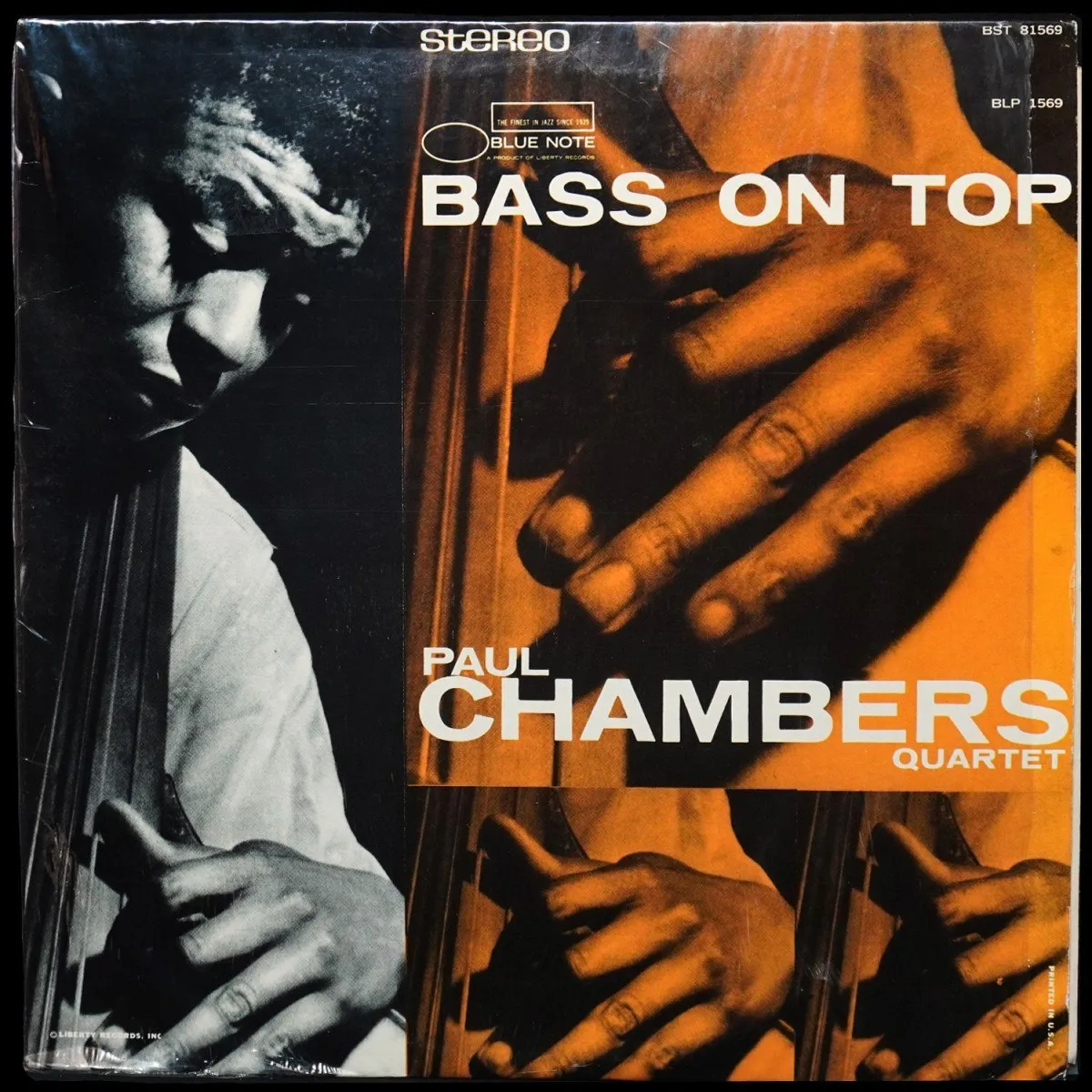 LP Paul Chambers — Bass On Top фото