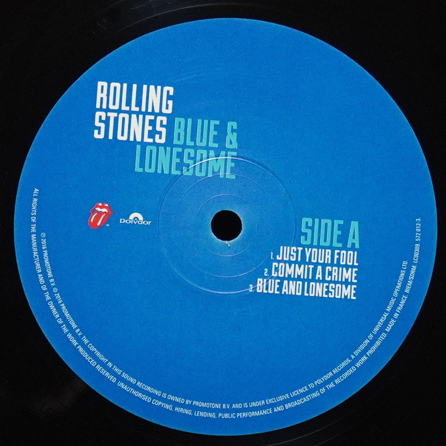 LP Rolling Stones — Blue & Lonesome (2LP) фото 3