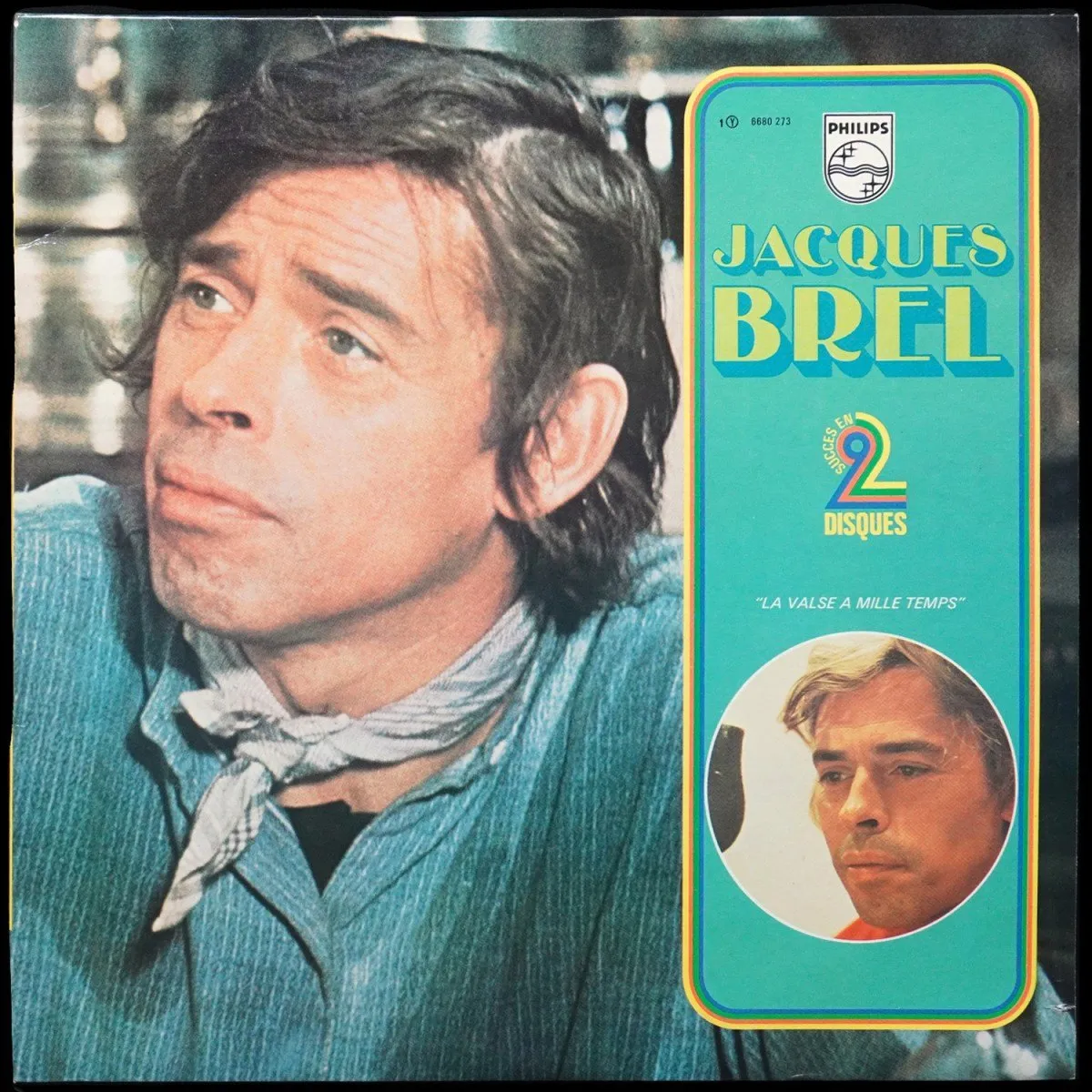 LP Jacques Brel — La Valse A Mille Temps (2LP) фото