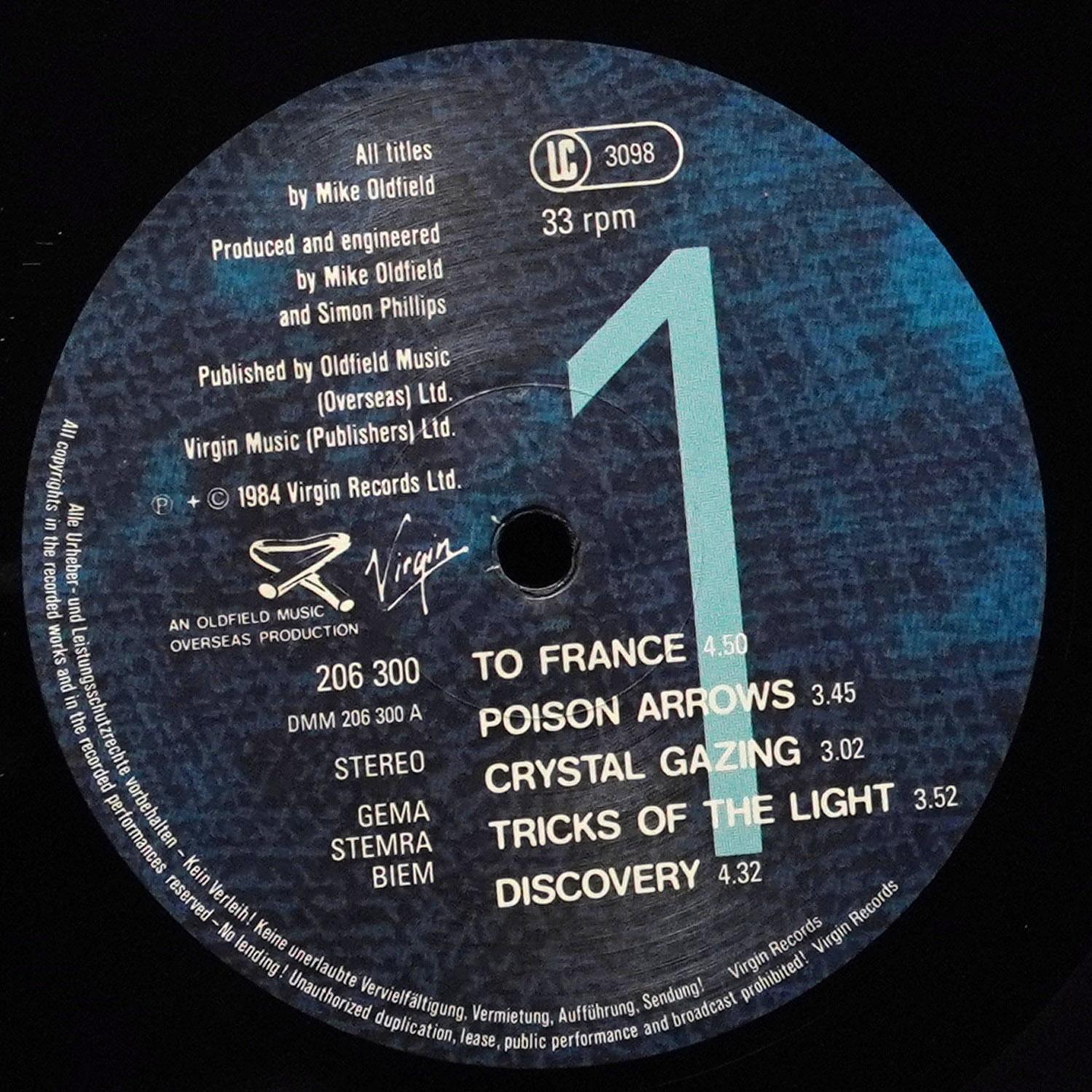 LP Mike Oldfield — Discovery фото 2