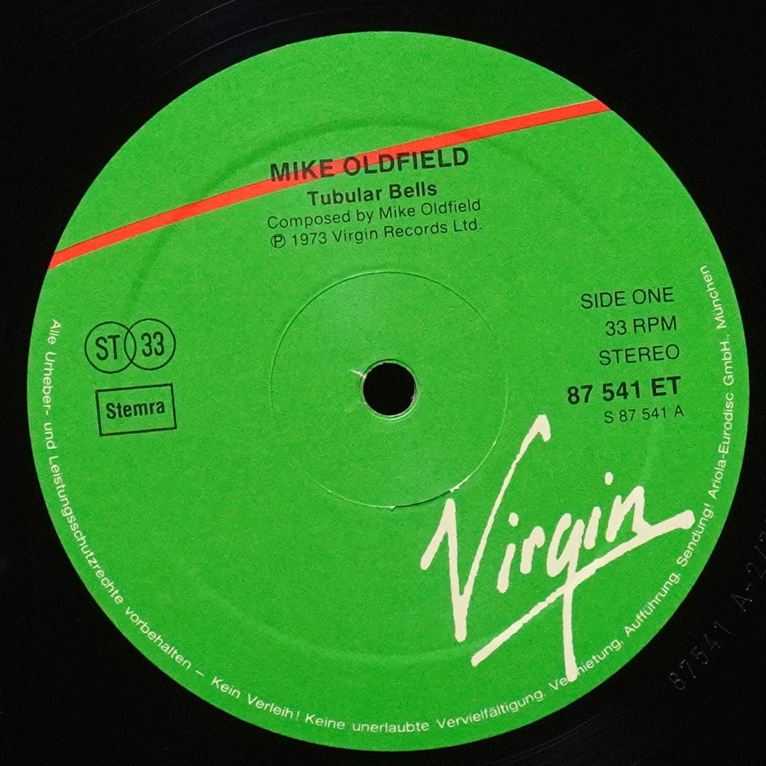 LP Mike Oldfield — Tubular Bells фото 3