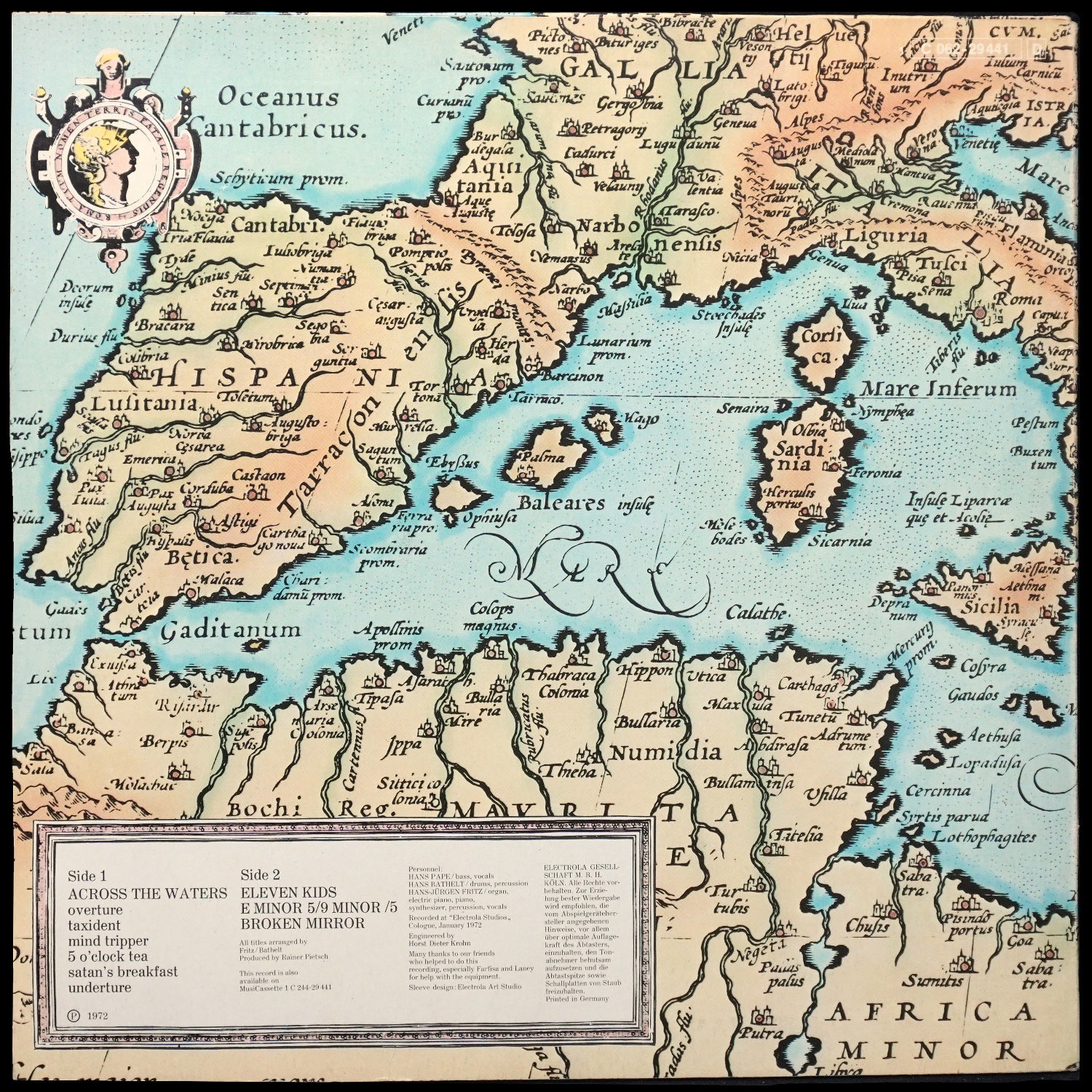 LP Triumvirat — Mediterranean Tales (Across The Waters) фото 2