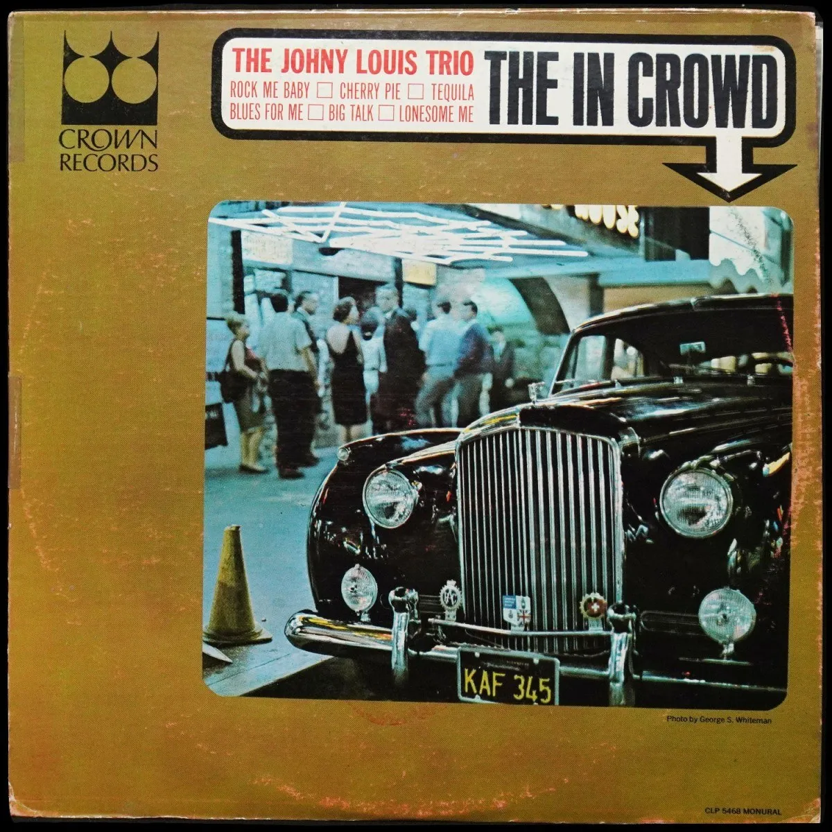 LP Johny Louis Trio — In Crowd фото