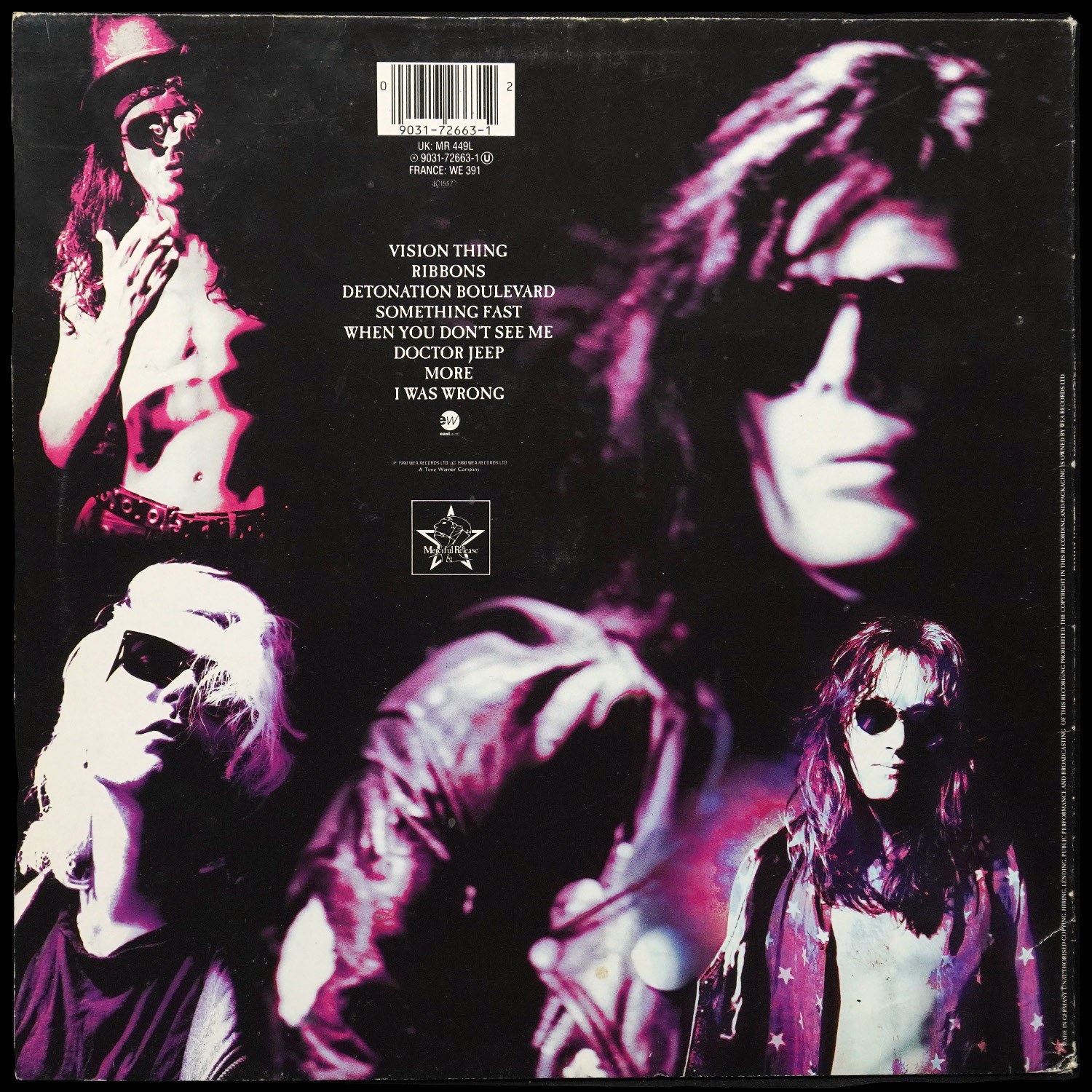 LP Sisters Of Mercy — Vision Thing фото 2