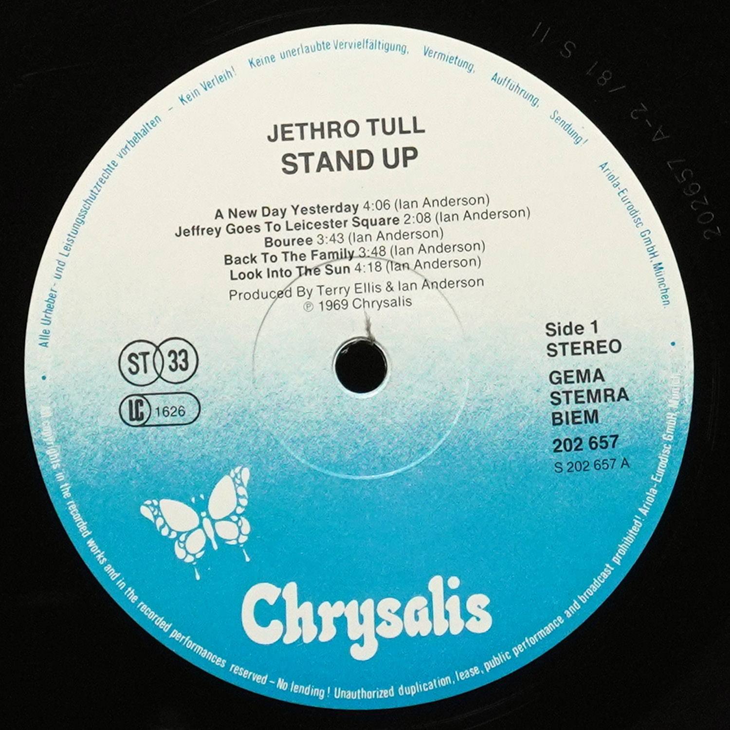 LP Jethro Tull — Stand Up фото 3