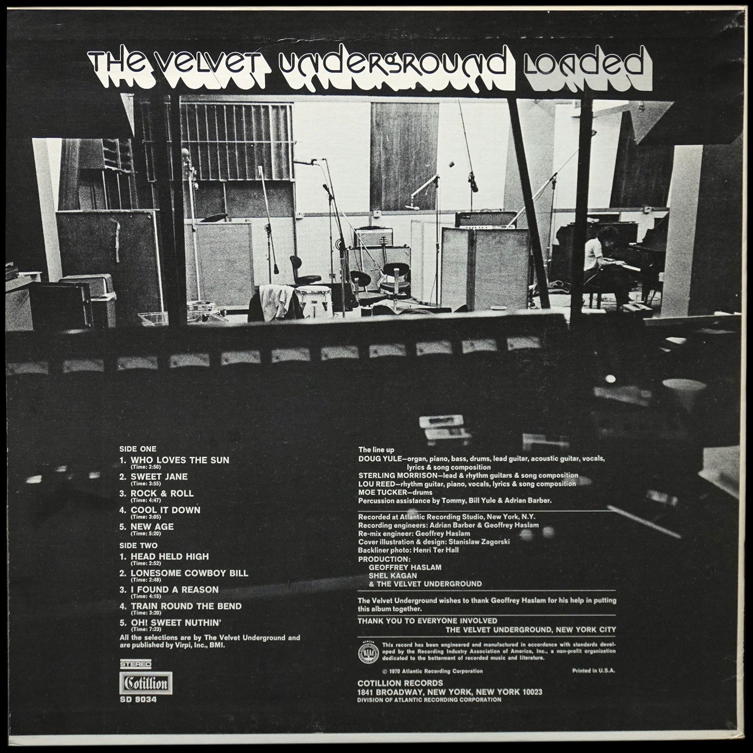 LP Velvet Underground — Loaded фото 2