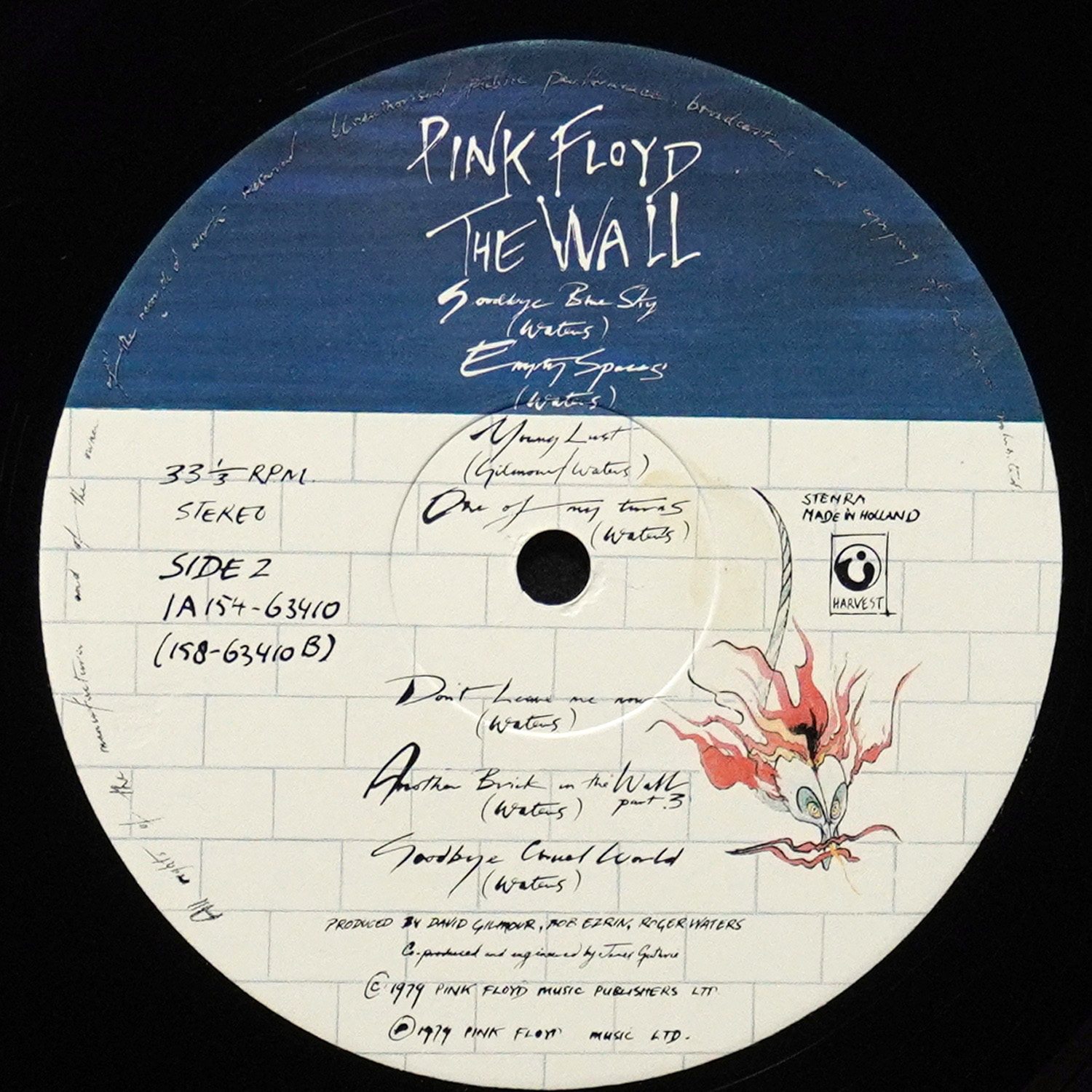 LP Pink Floyd — Wall (2LP) фото 5