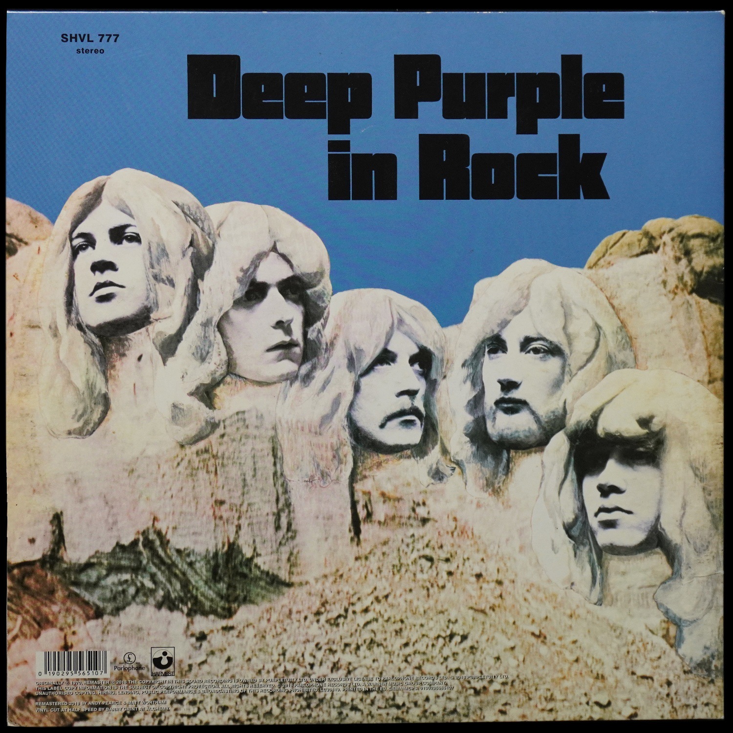 LP Deep Purple — In Rock (цветной винил) фото 2
