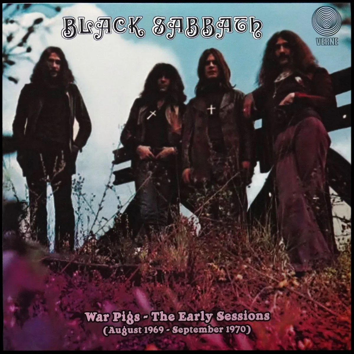 LP Black Sabbath — War Pigs - The Early Sessions (August 1969 - September 1970) (цветной винил) фото