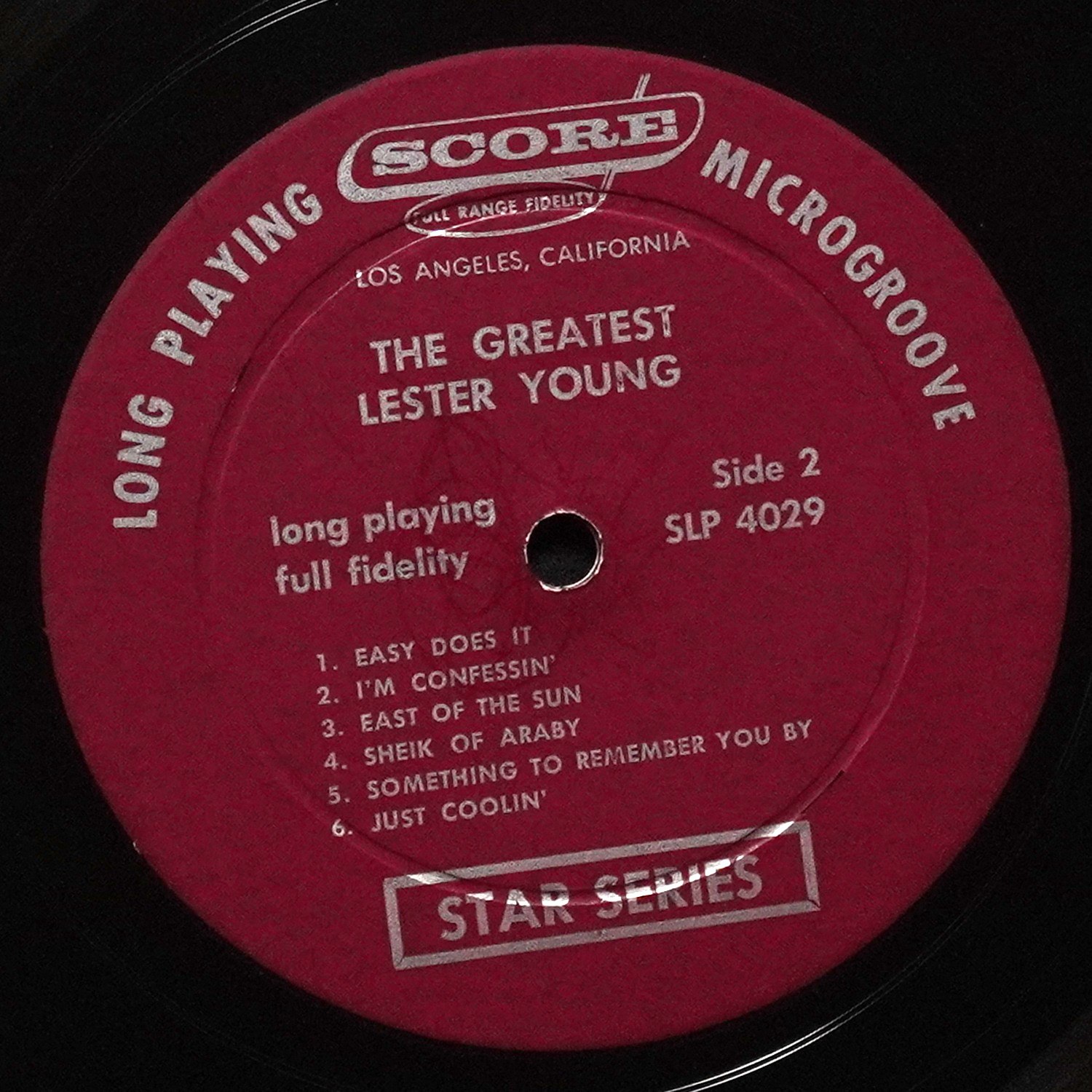 LP Lester Young — Greatest Lester Young фото 4