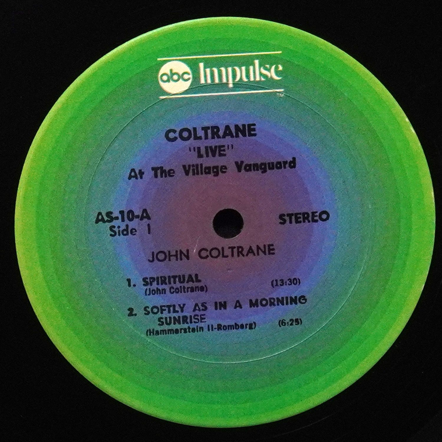 LP John Coltrane — 'Live' At The Village Vanguard фото 3