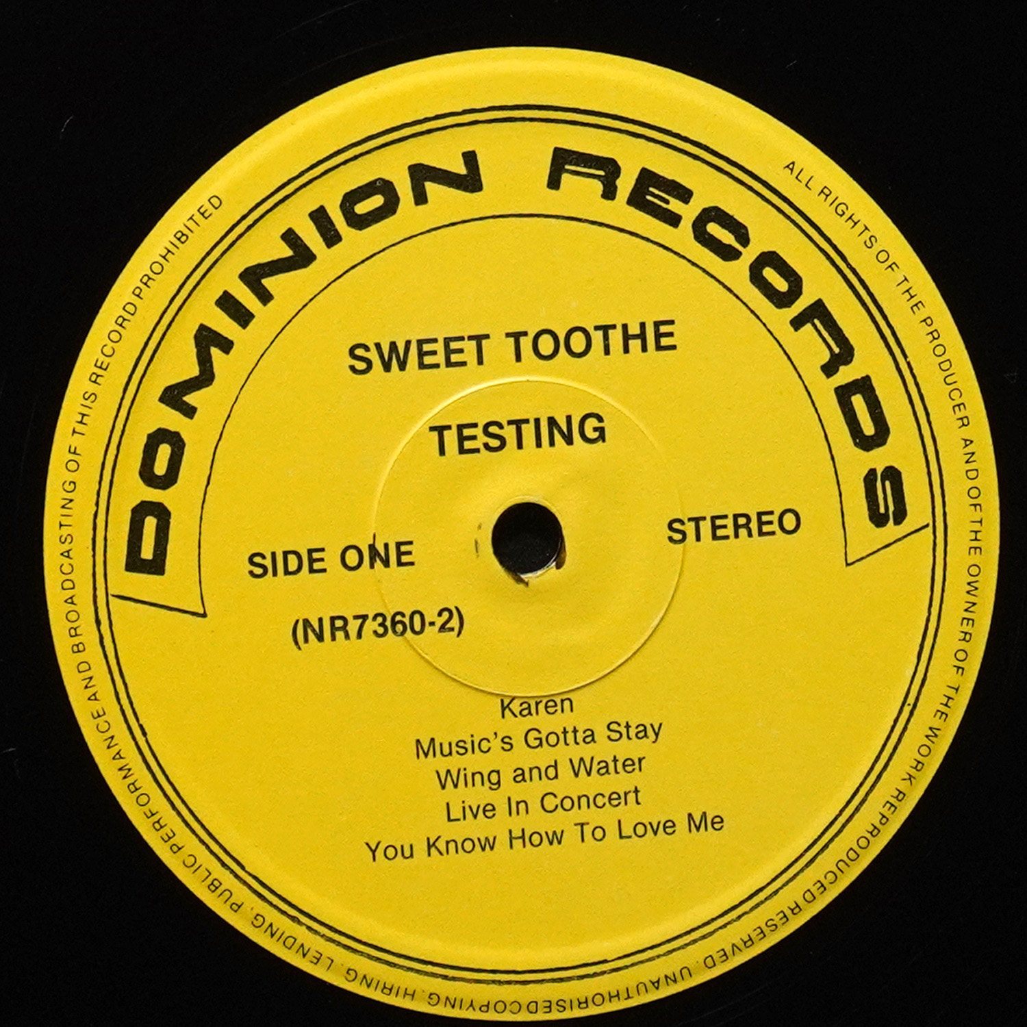 LP Sweet Toothe — Testing фото 3