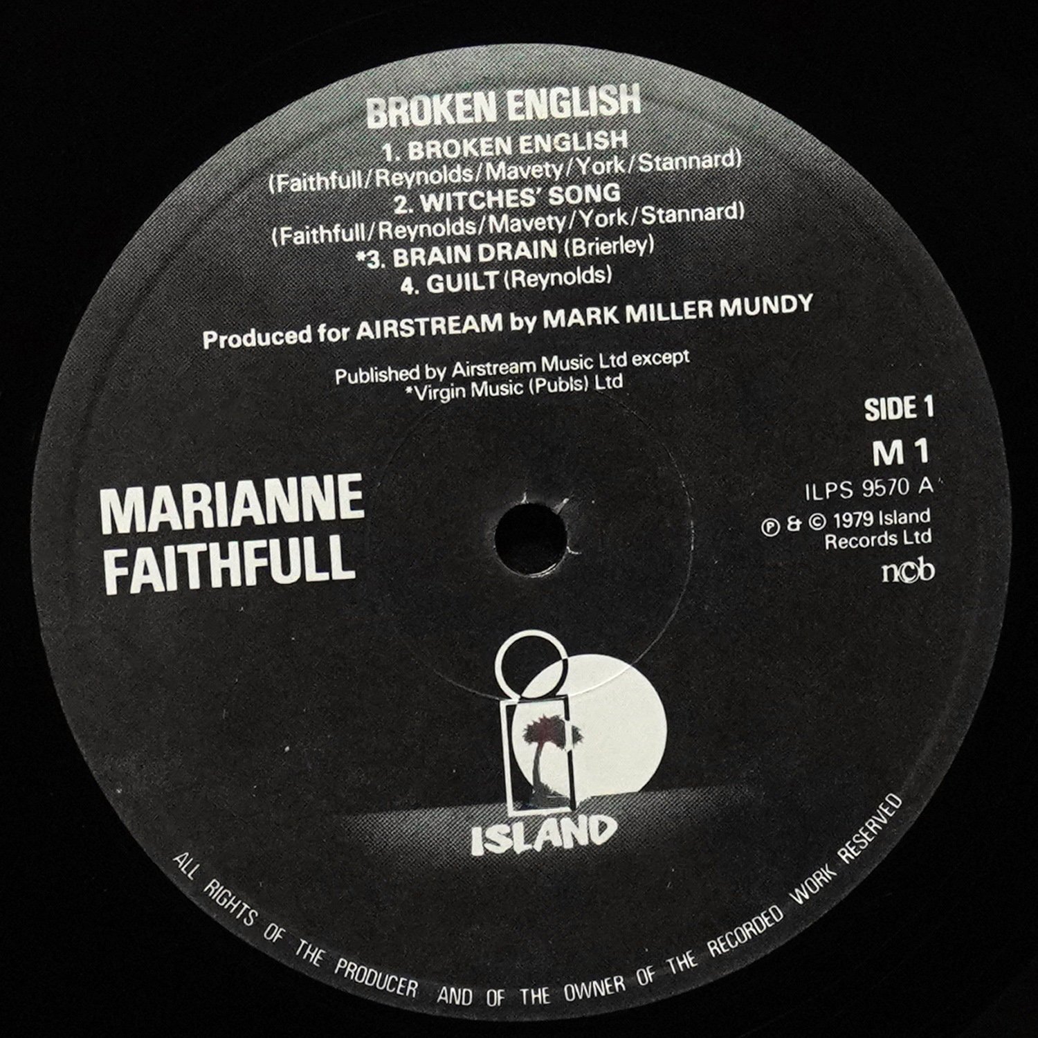 LP Marianne Faithfull — Broken English фото 3