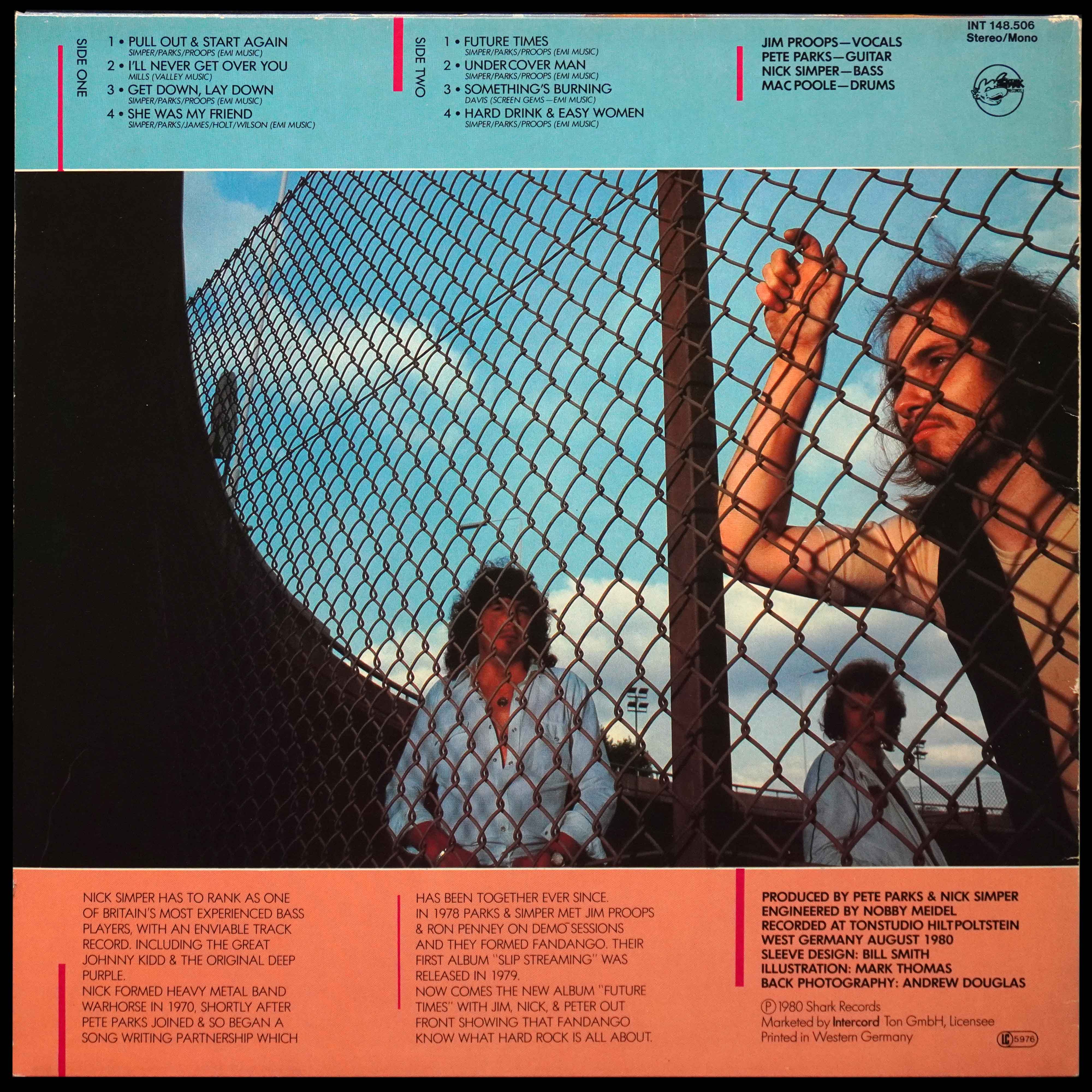 LP Nick Simper's Fandango — Future Times фото 2