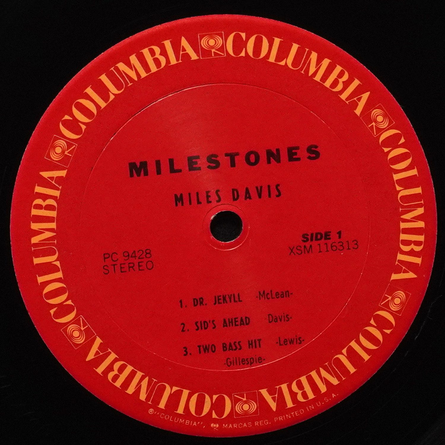 LP Miles Davis — Milestones фото 3