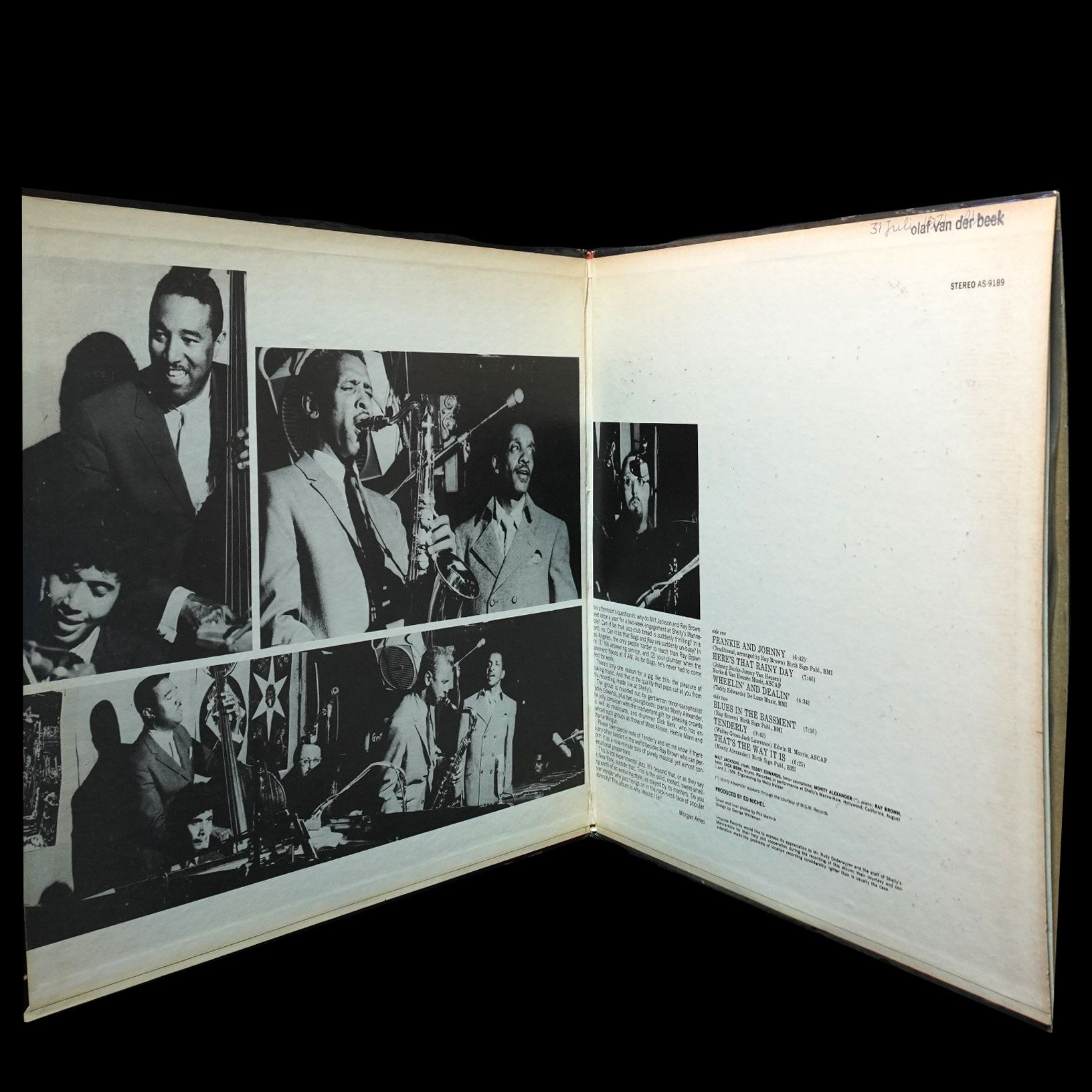 LP Milt Jackson — That's The Way It Is фото 5