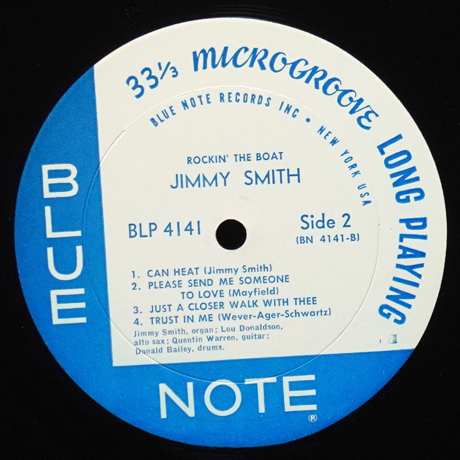 LP Jimmy Smith — Rockin' The Boat (моно) фото 4