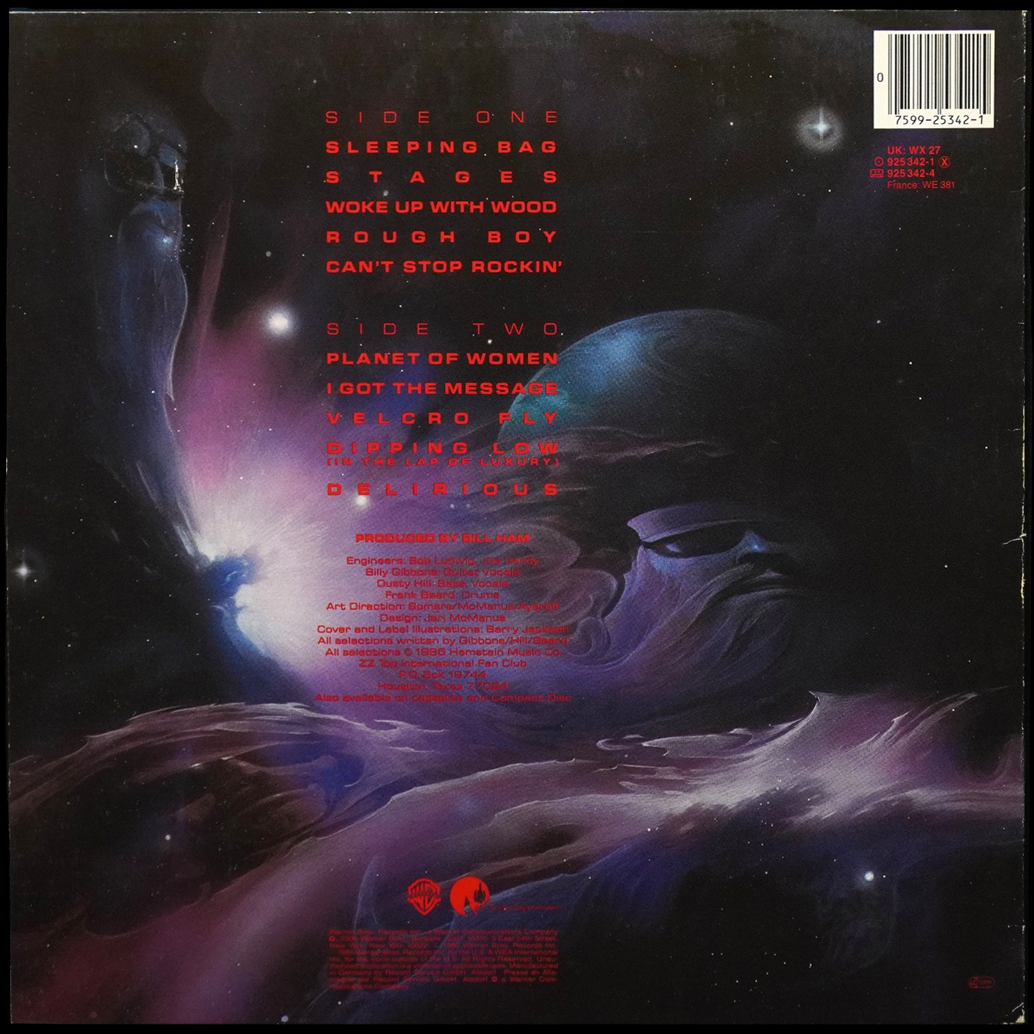 LP ZZ Top — Afterburner фото 2