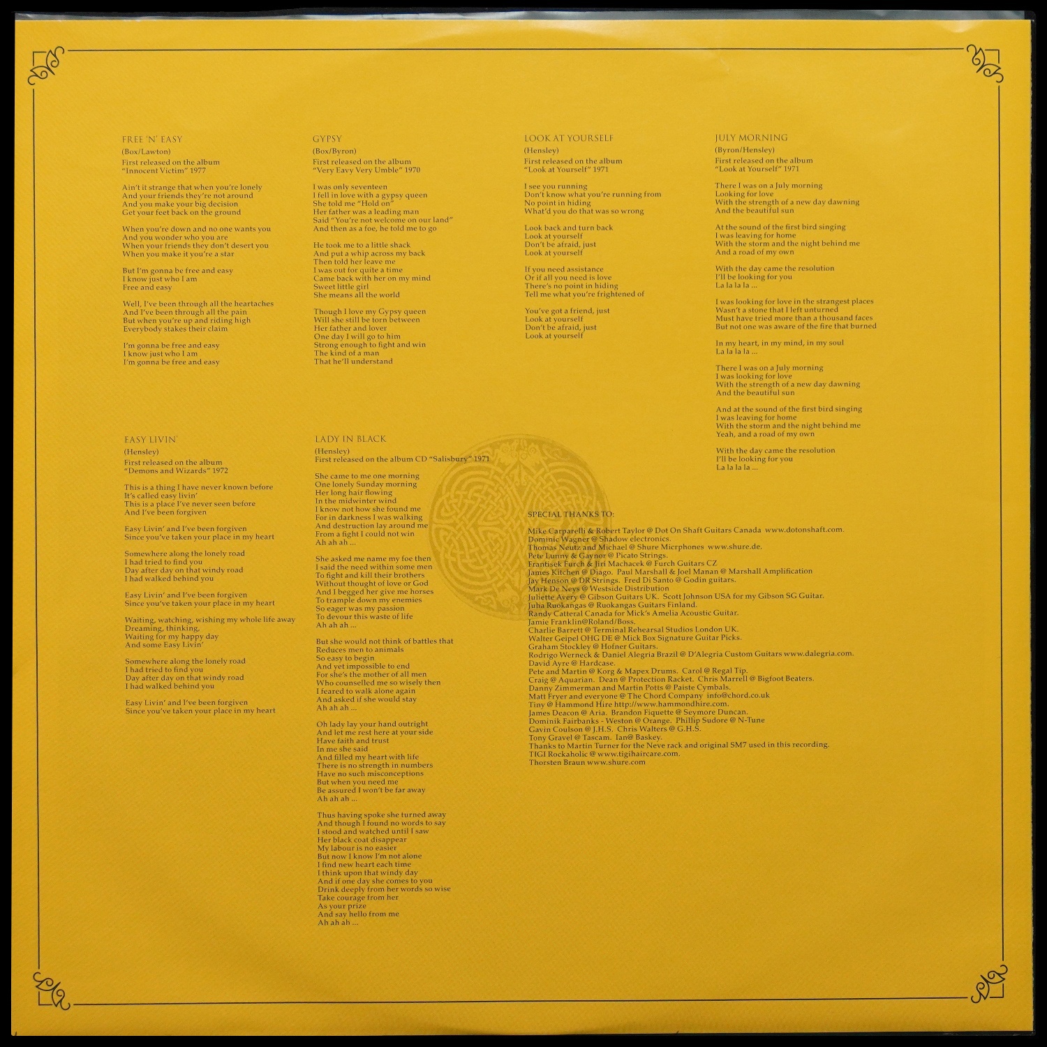LP Uriah Heep — Celebration (2LP) фото 4