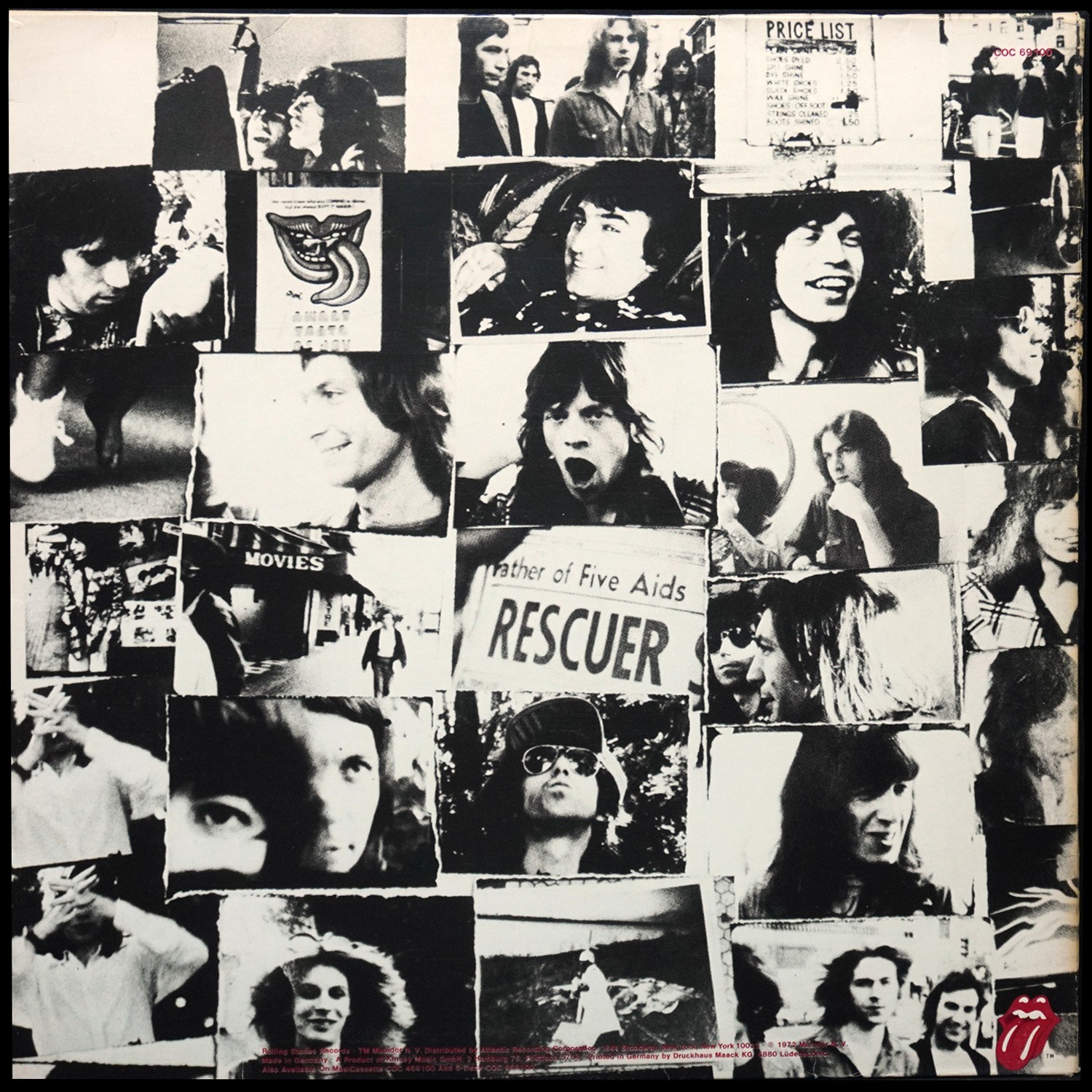 LP Rolling Stones — Exile On Main St (2LP) фото 2