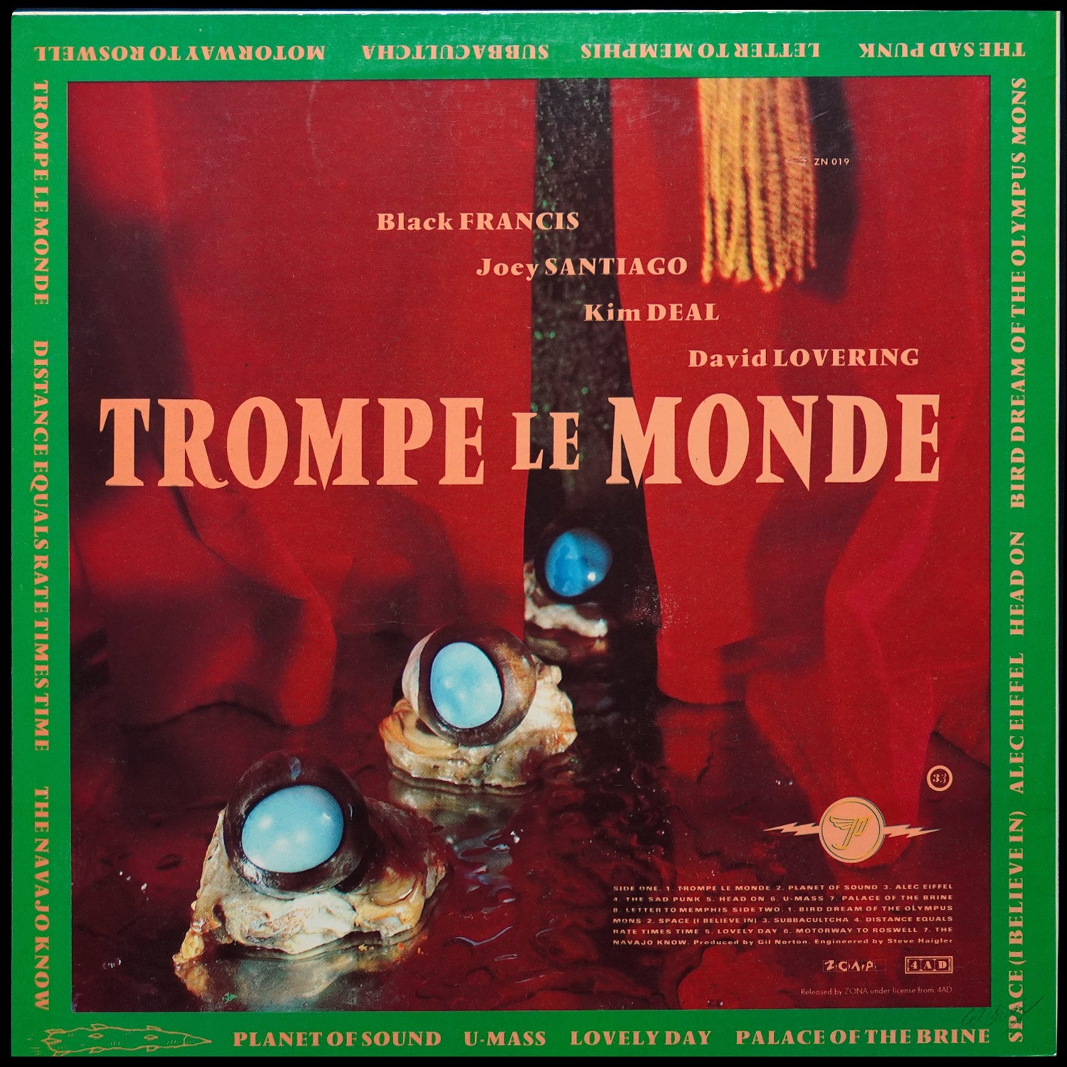 LP Pixies — Trompe le Monde фото 2