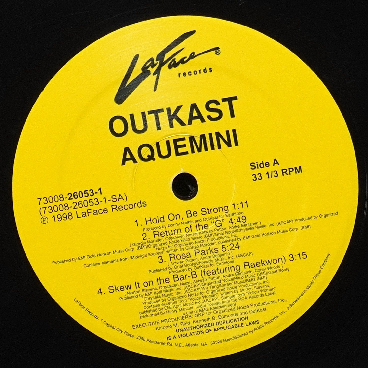 LP Outkast — Aquemini (3LP-бокс) фото 3