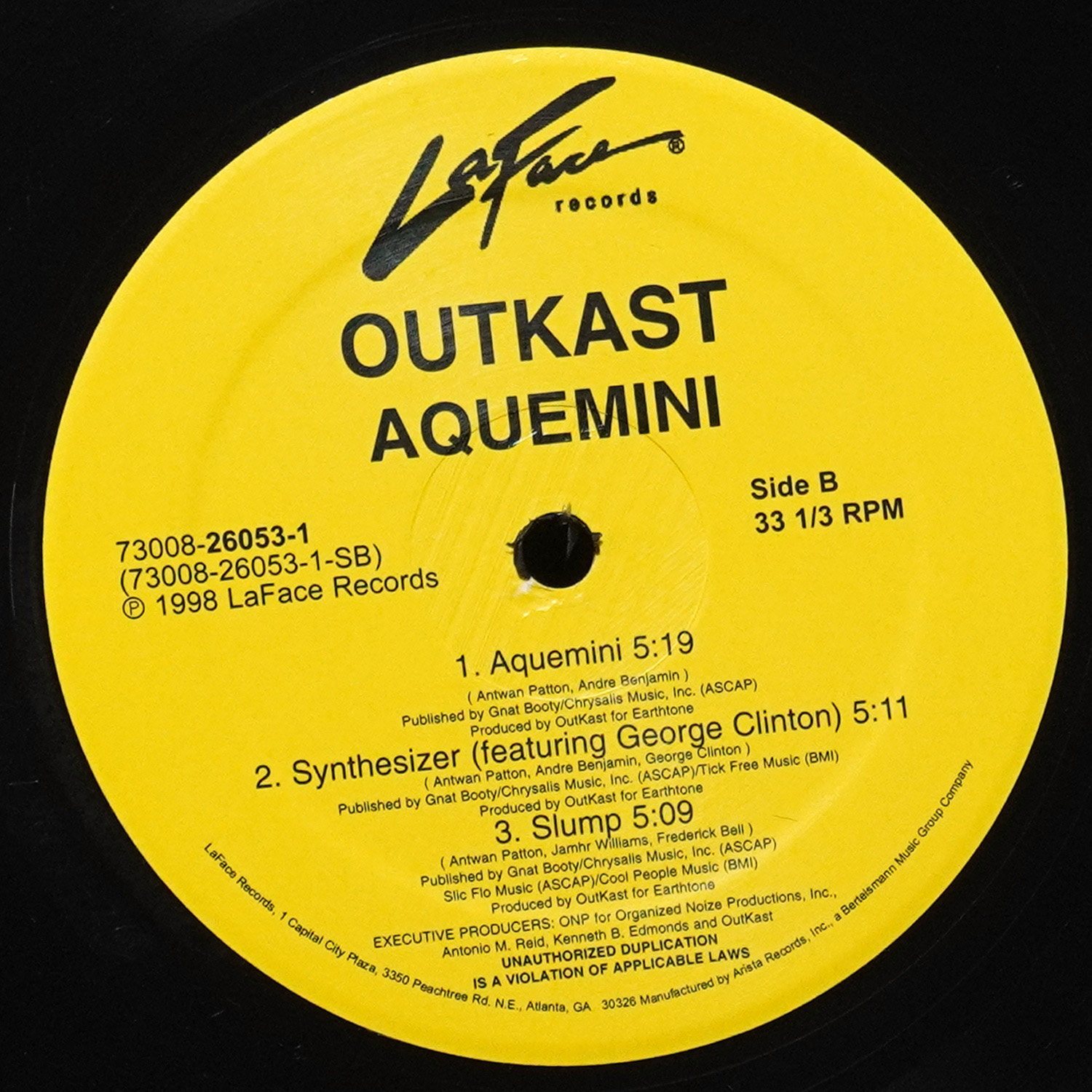 LP Outkast — Aquemini (3LP-бокс) фото 4