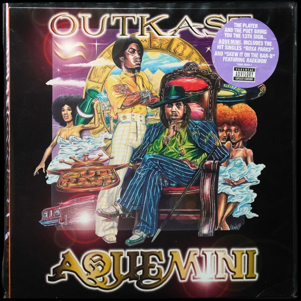 LP Outkast — Aquemini (3LP-бокс) фото
