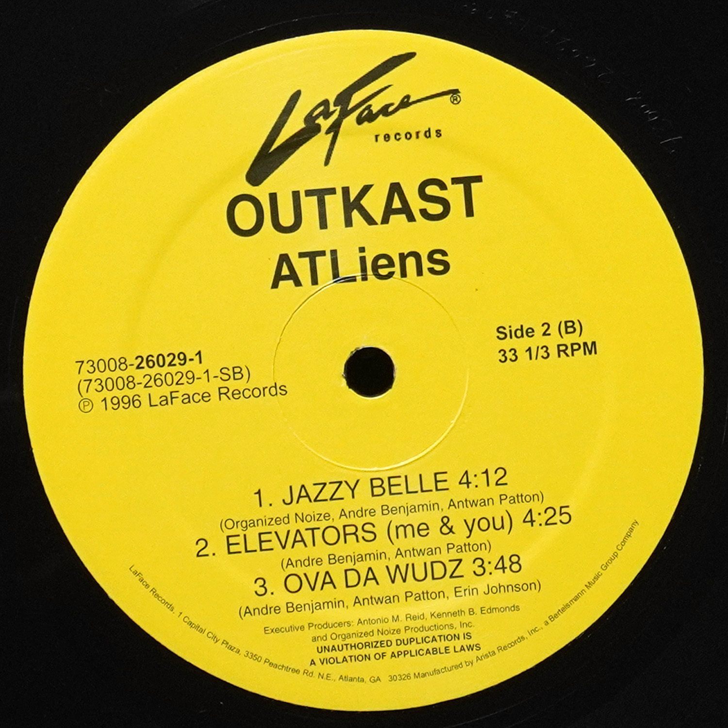 LP Outkast — ATLiens (2LP) фото 4