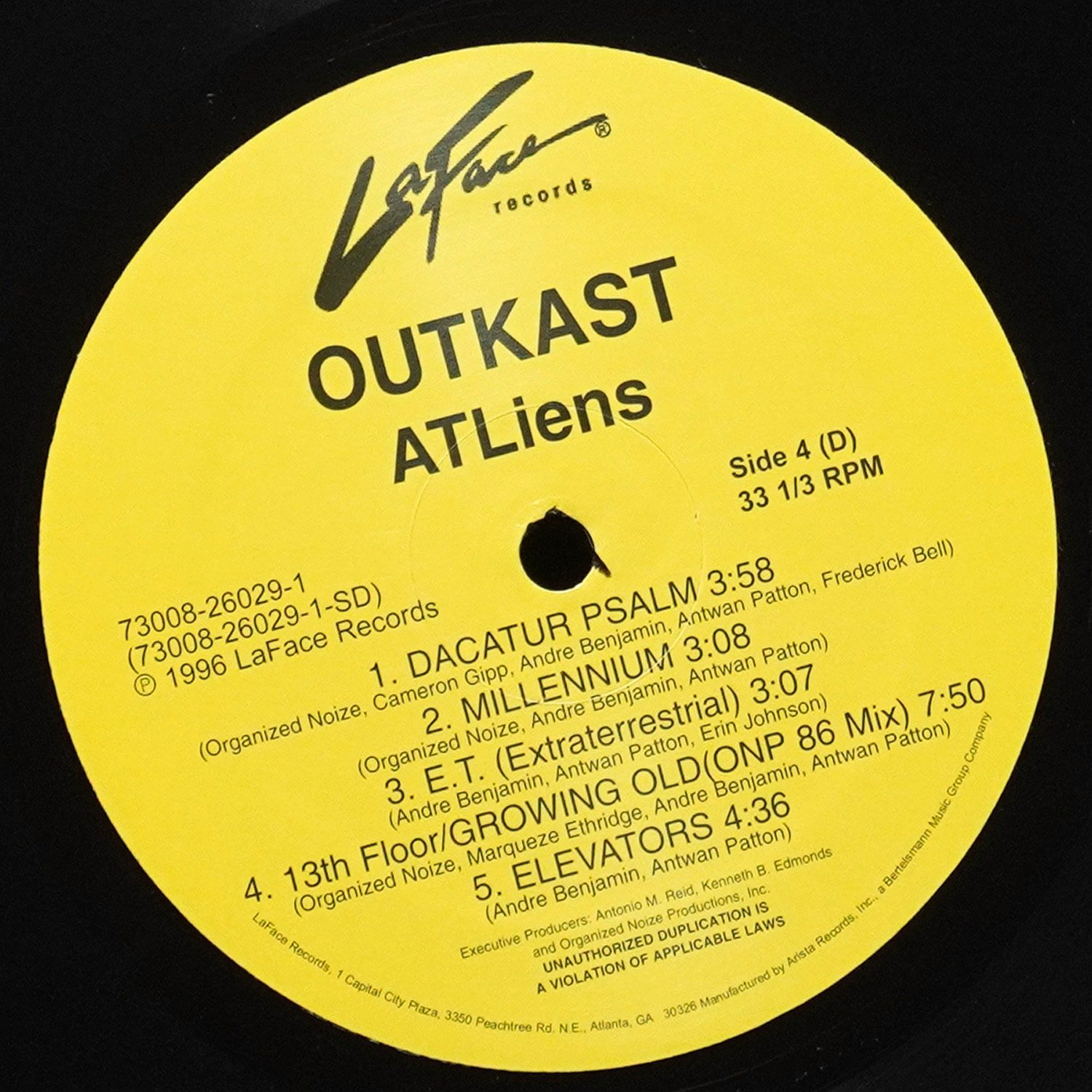 LP Outkast — ATLiens (2LP) фото 6