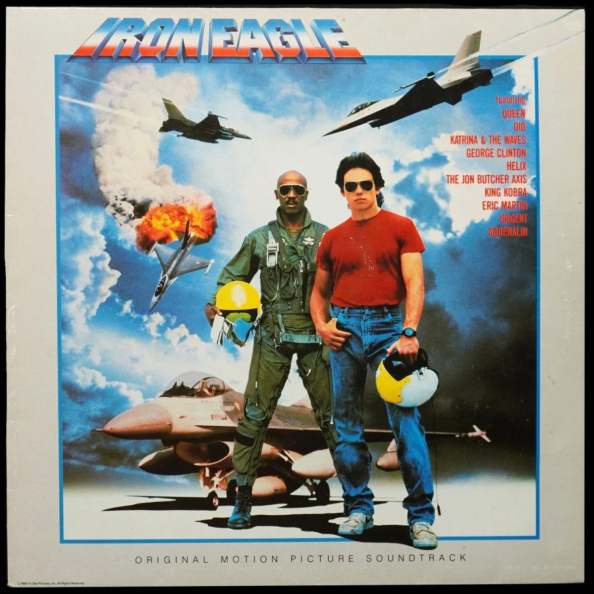 LP V/A — Iron Eagle (Original Motion Picture Soundtrack) фото